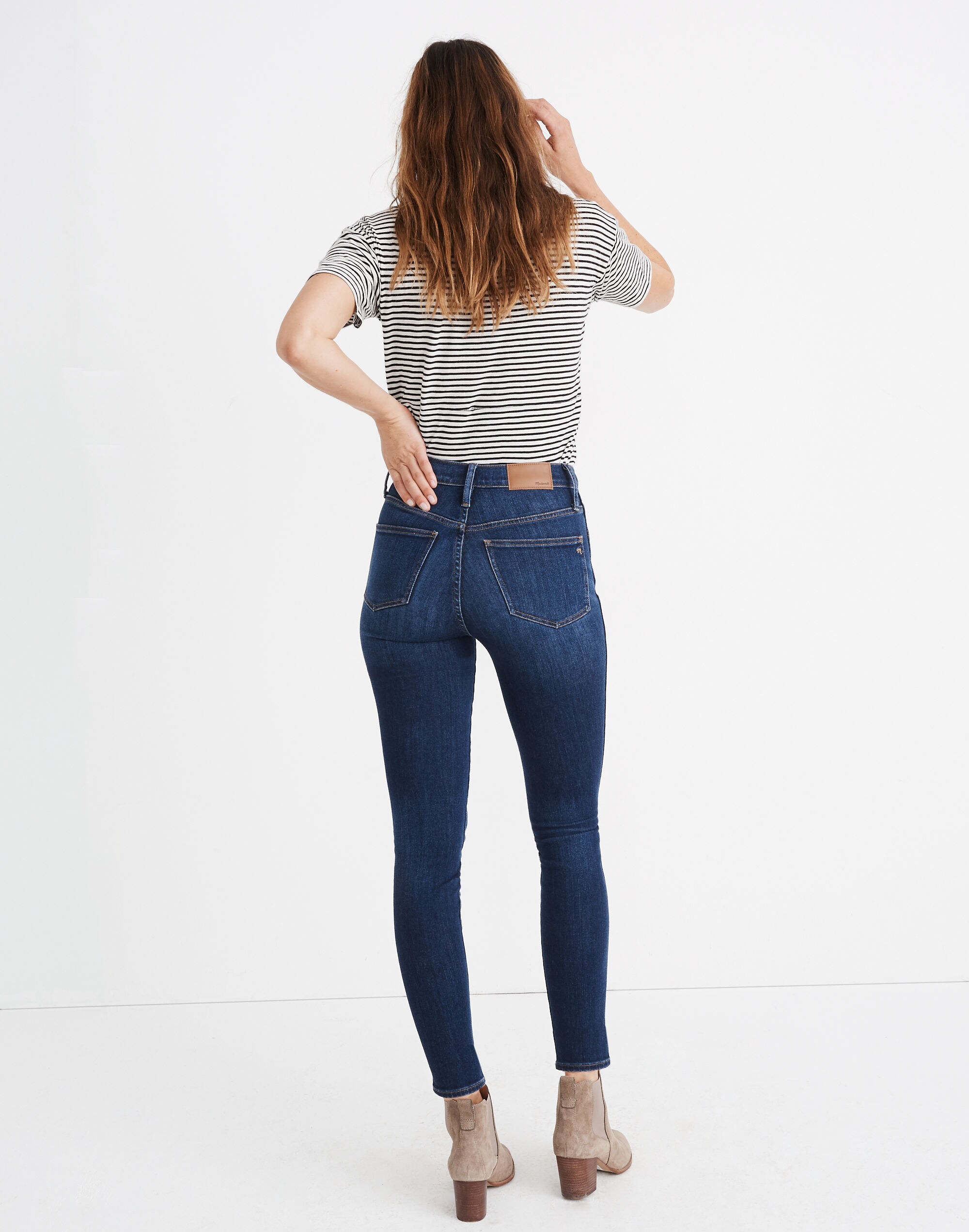 Tall 10" High-Rise Skinny Jeans: Insuluxe Denim Edition