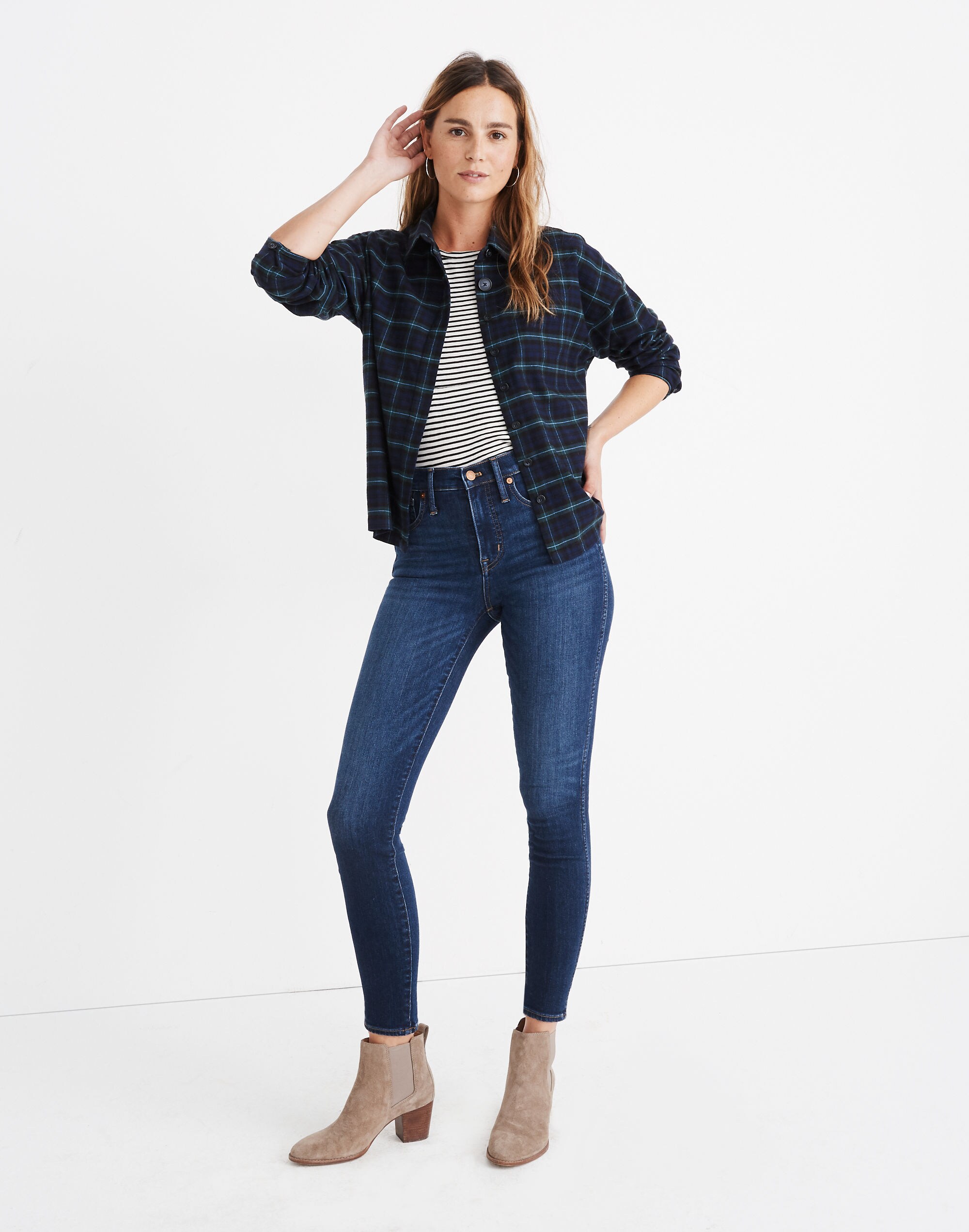 Tall 10" High-Rise Skinny Jeans: Insuluxe Denim Edition