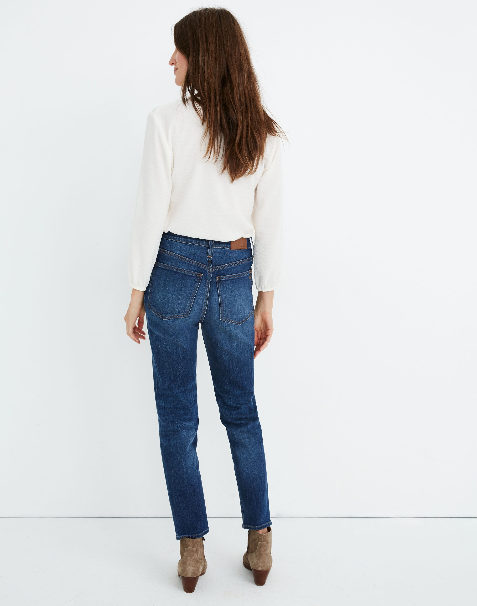 The Perfect Vintage Jean in Barnsdale Wash: Button-Front Edition