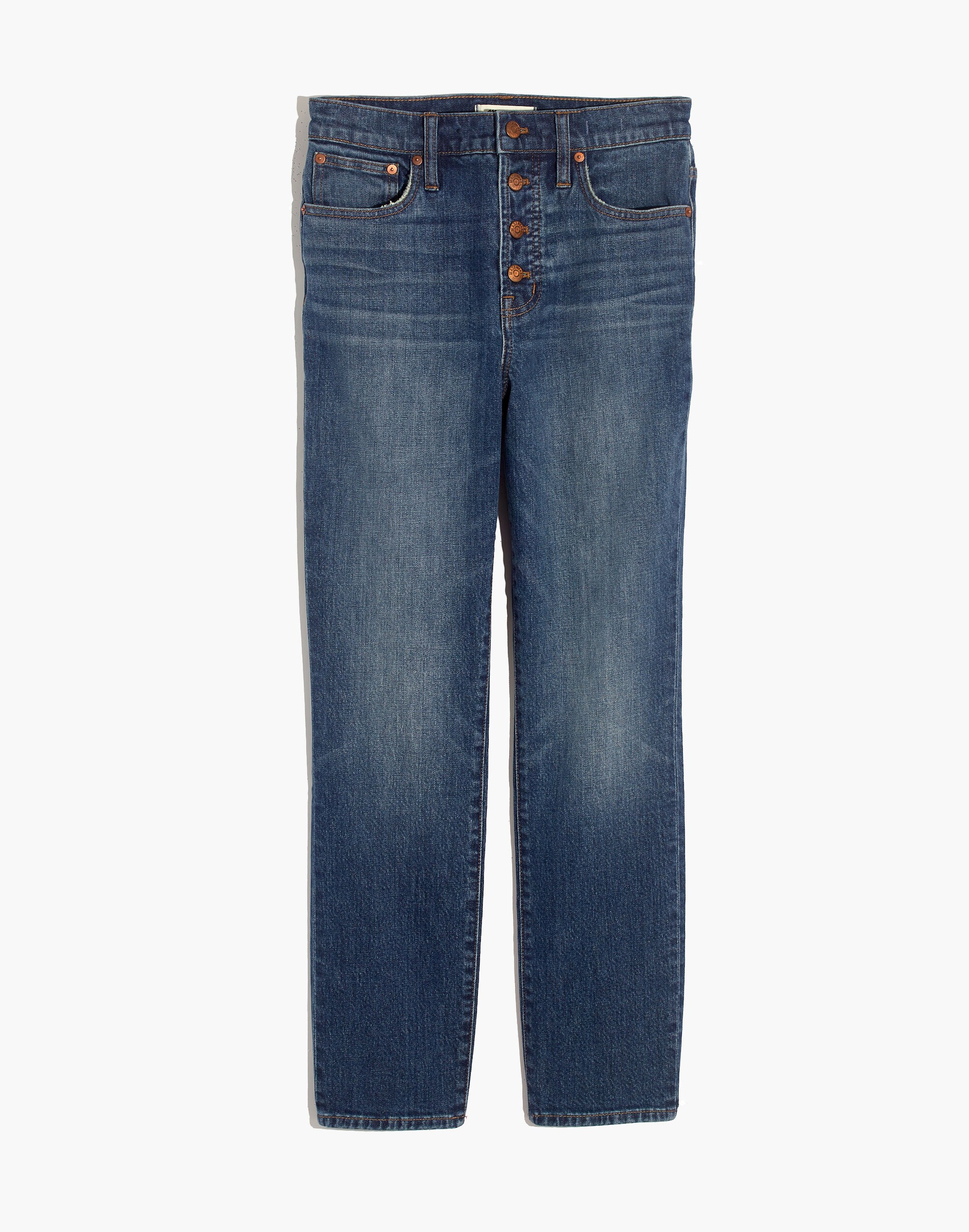 The Perfect Vintage Jean in Barnsdale Wash: Button-Front Edition