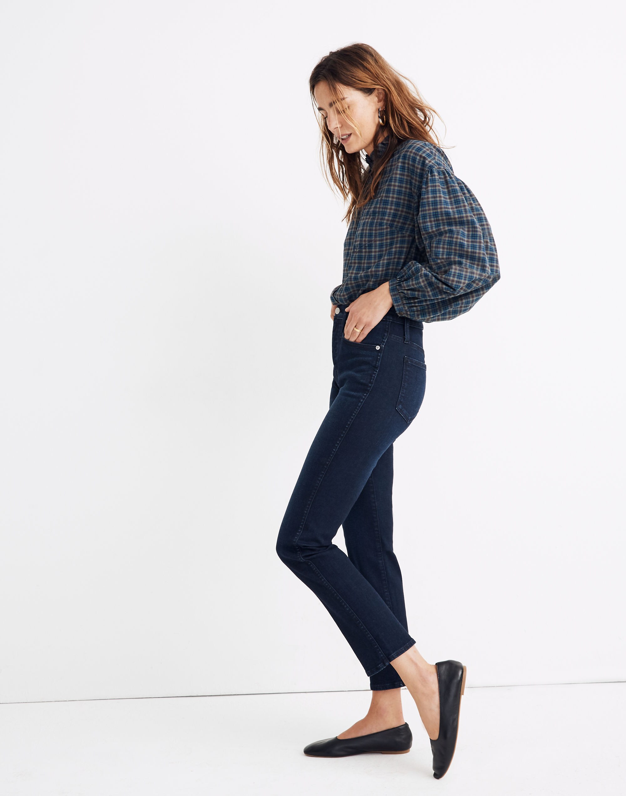 Stovepipe Jeans in Birchland Wash