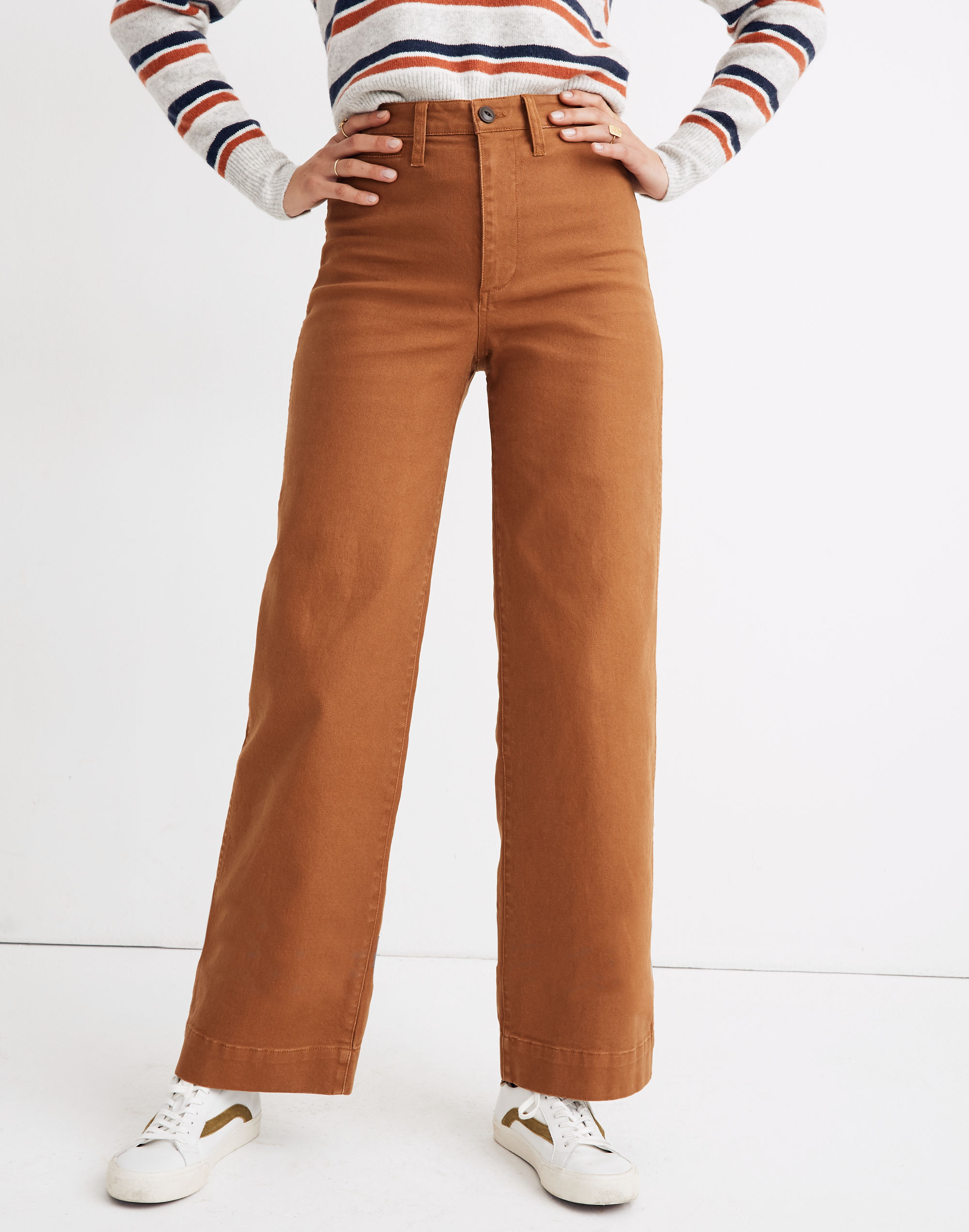 Slim Emmett Wide-Leg Pants