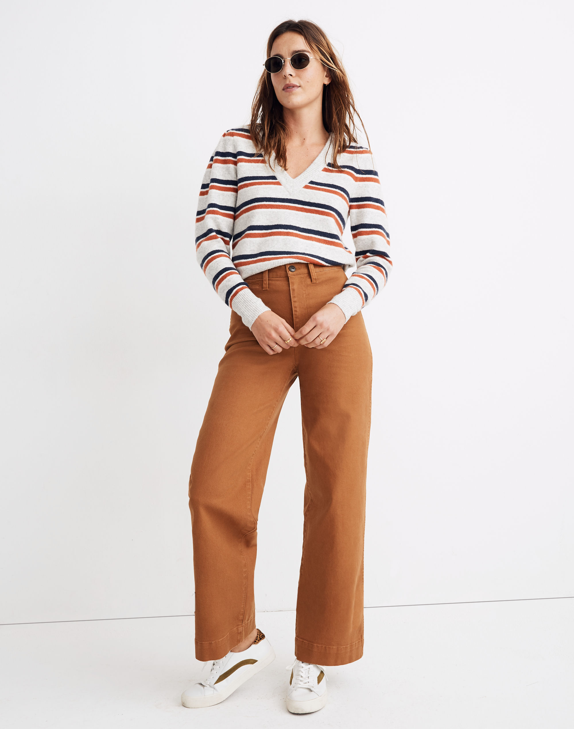 Slim Emmett Wide-Leg Pants