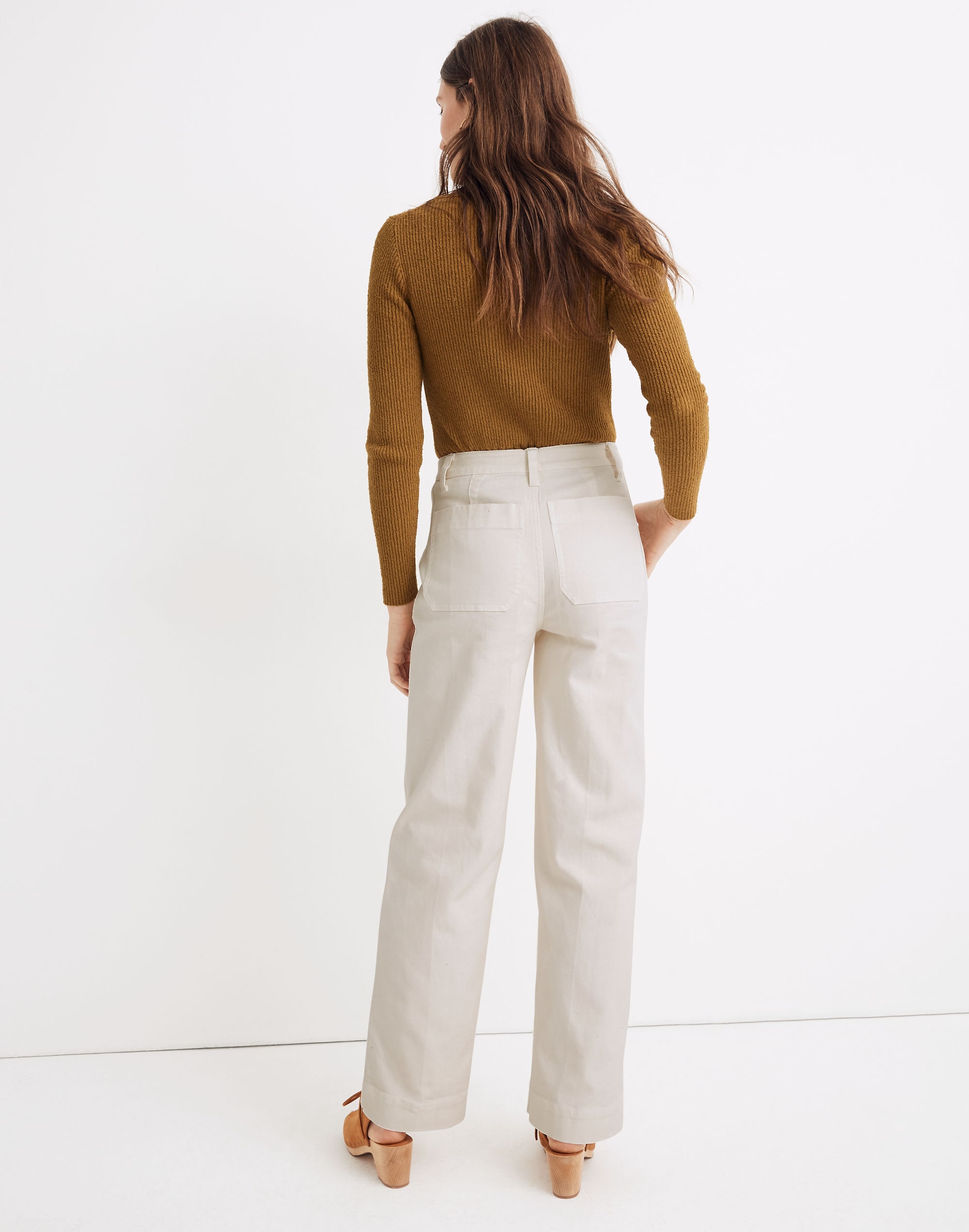 Slim Emmett Wide-Leg Pants