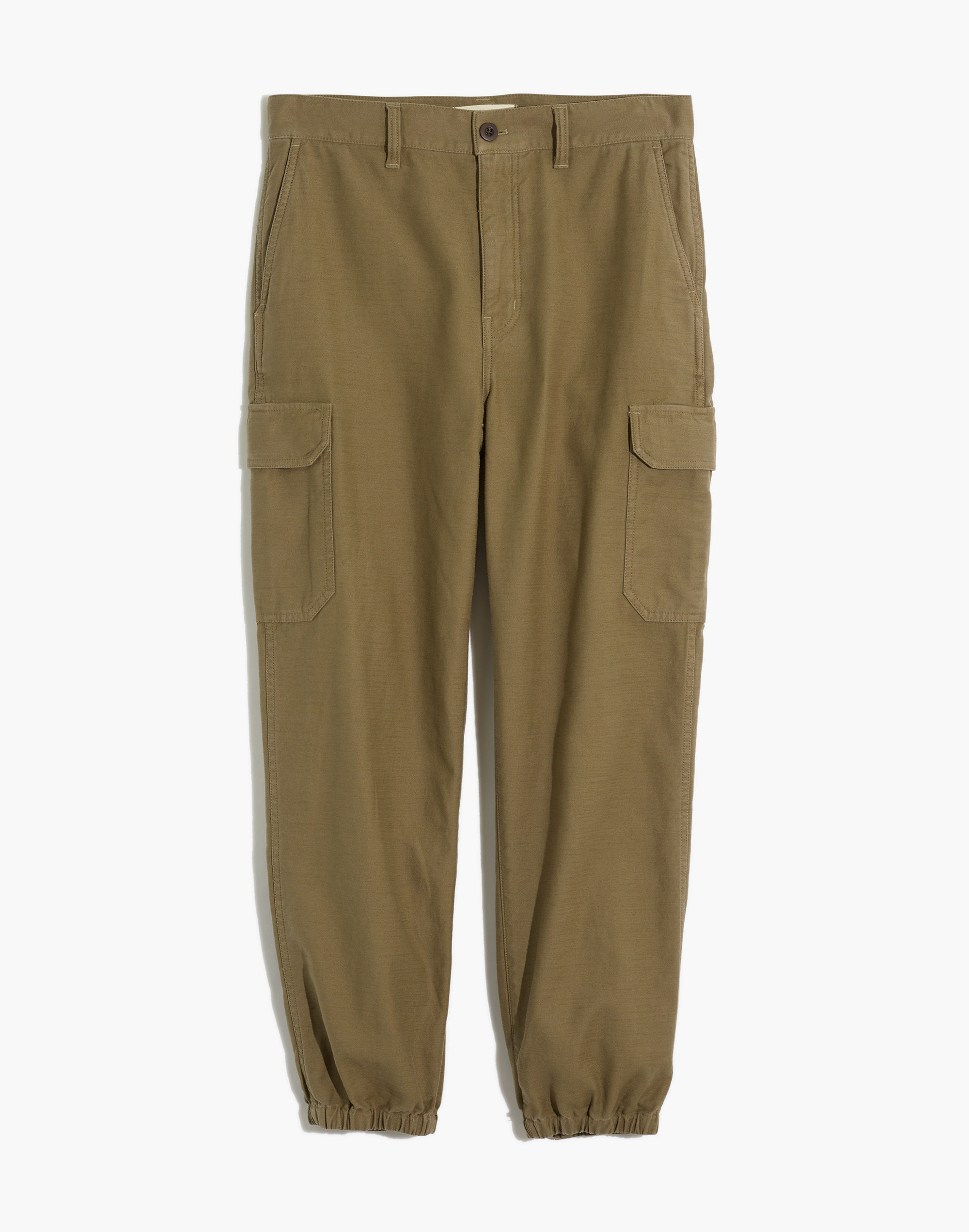 High-Rise Cargo Fatigue Pants