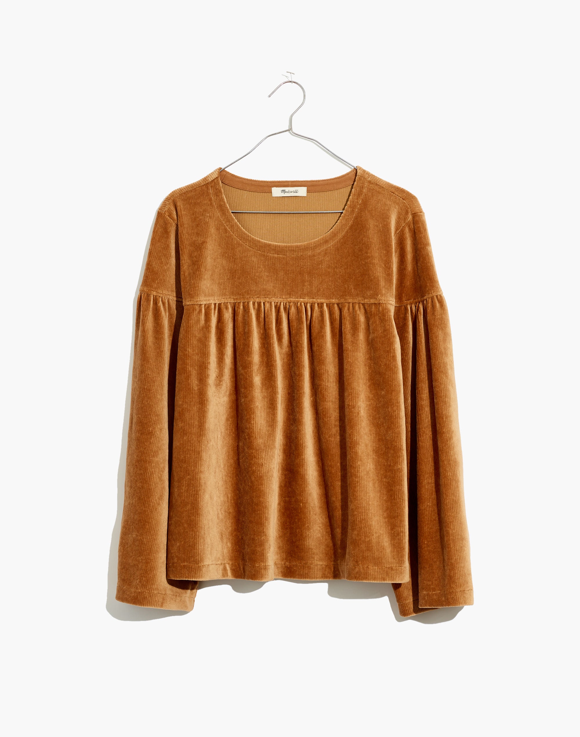 Texture &amp; Thread Corduroy Swing Top