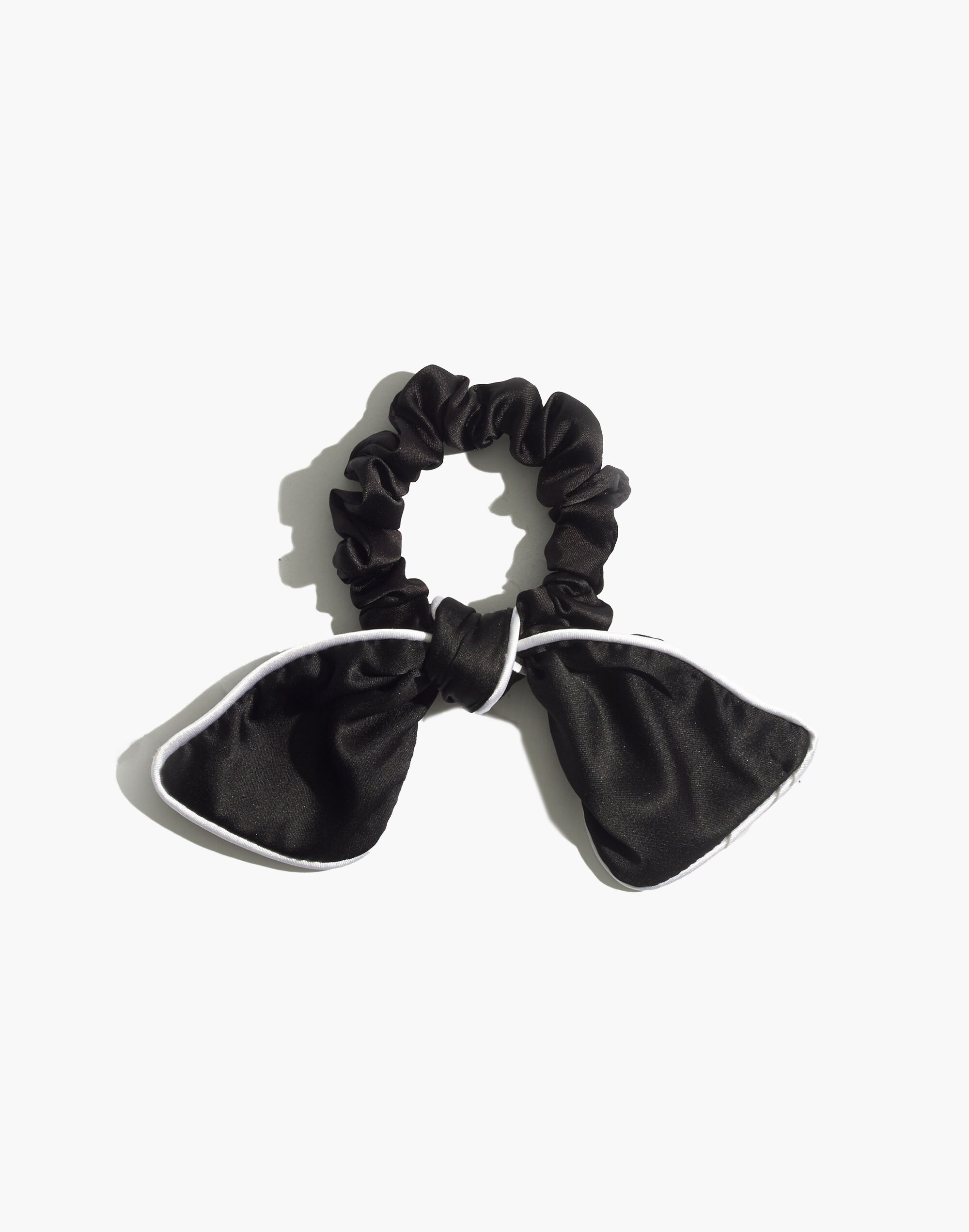 Satin Bow Scrunchie
