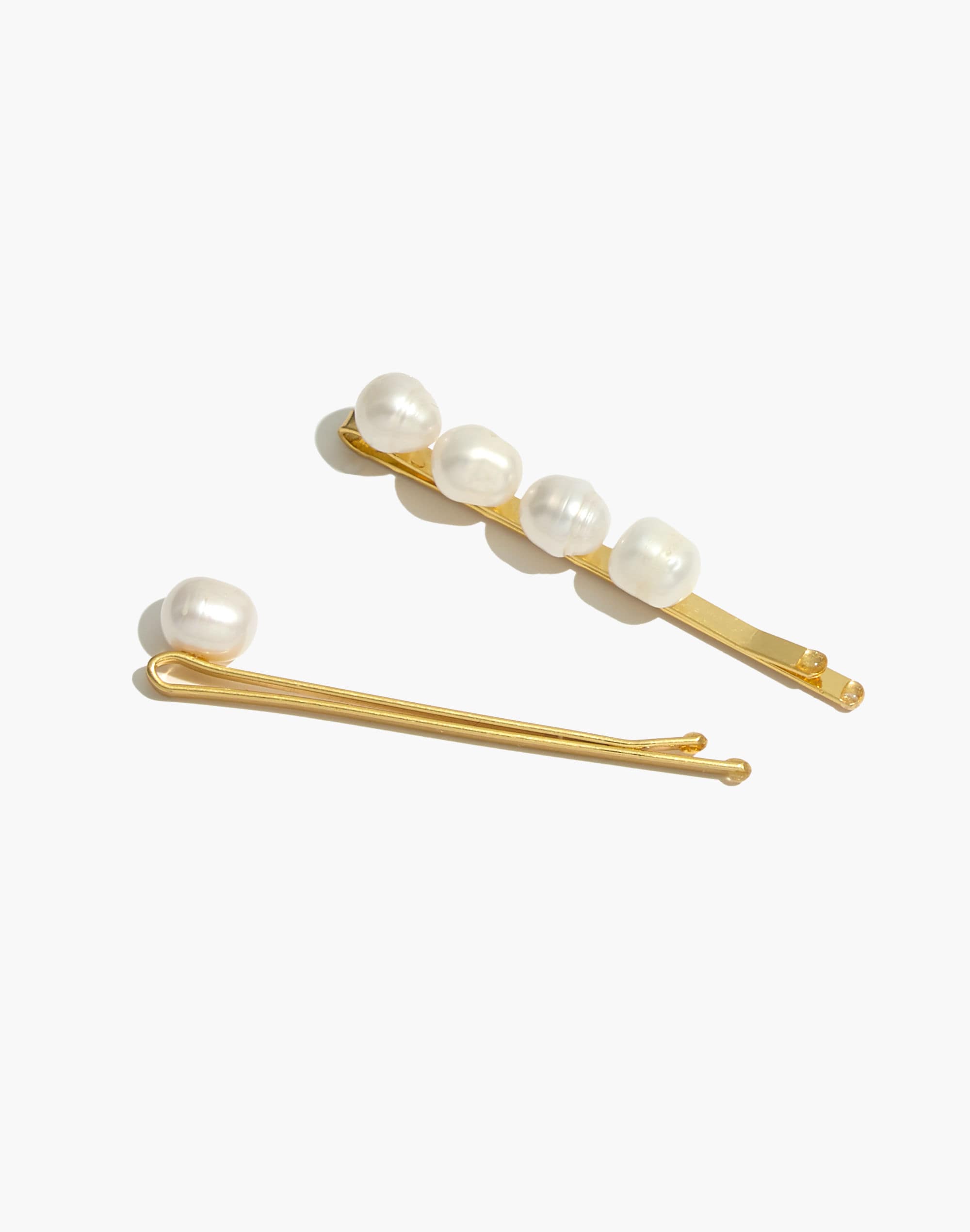 two-pack pearl hair pins