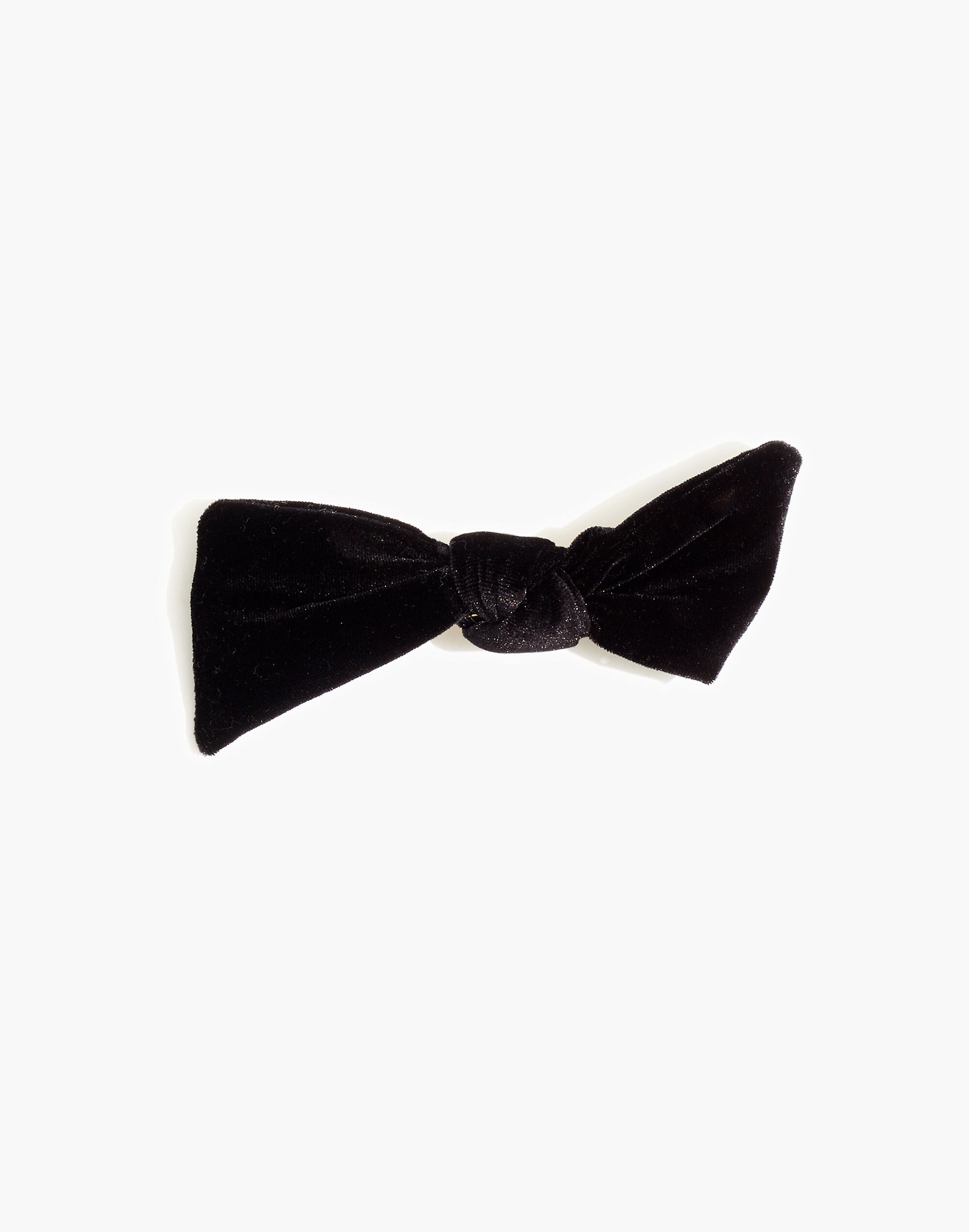 Velvet Bow Barrette