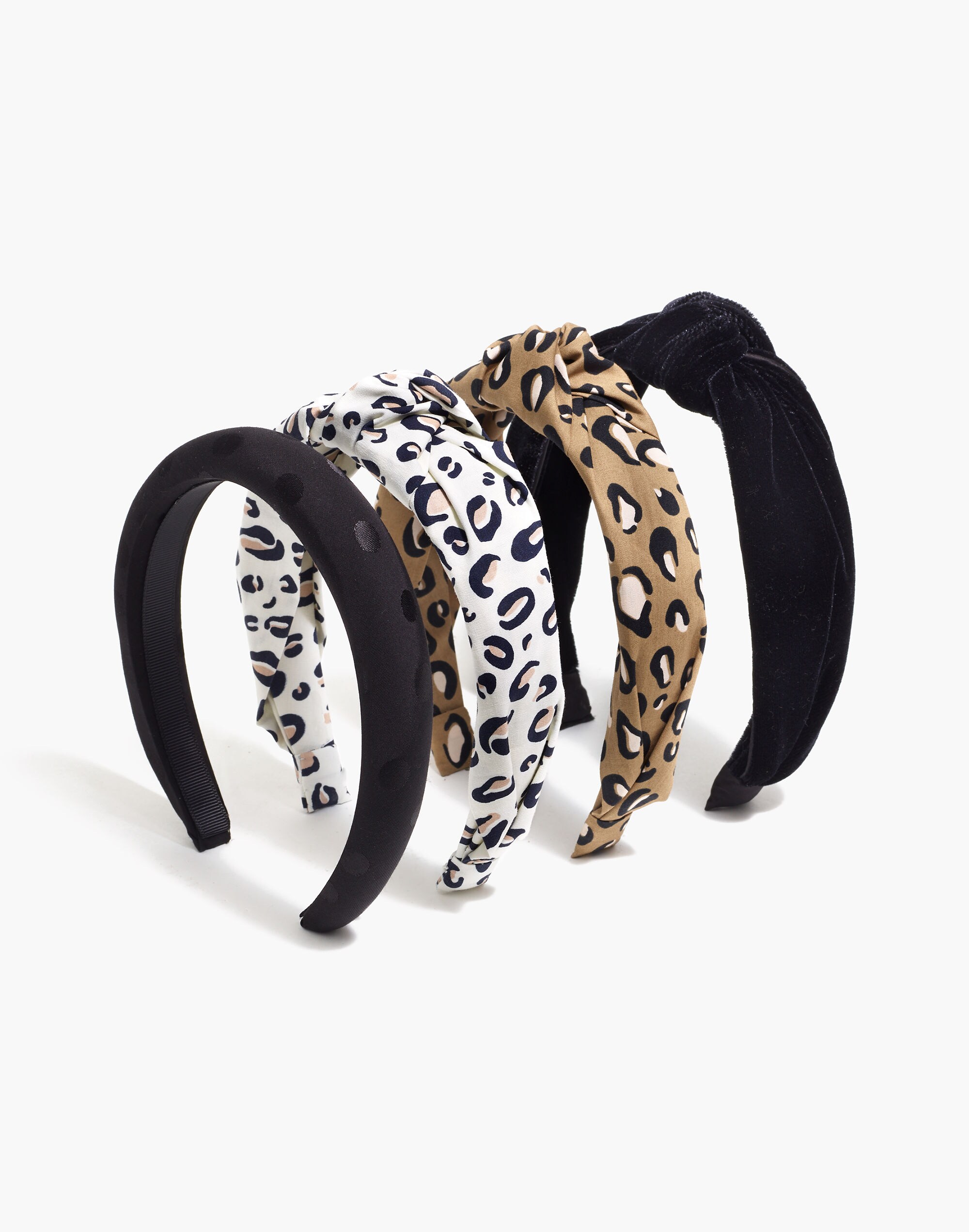 Knotted Velvet Covered Headband