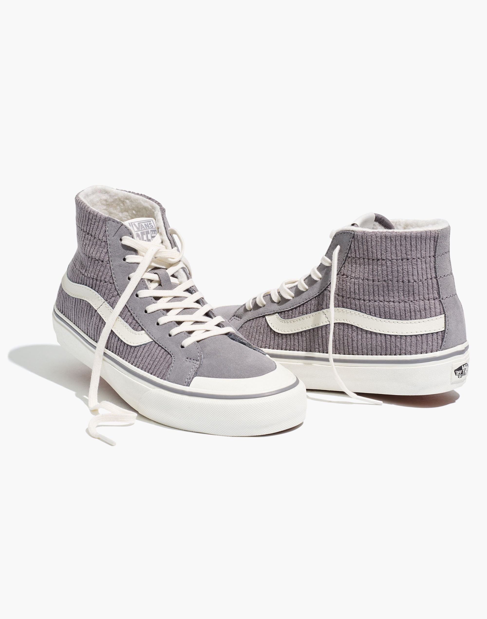 Vans&reg; Unisex SK8-Hi 138 Decon SF High-Top Sneakers in Corduroy and Sherpa