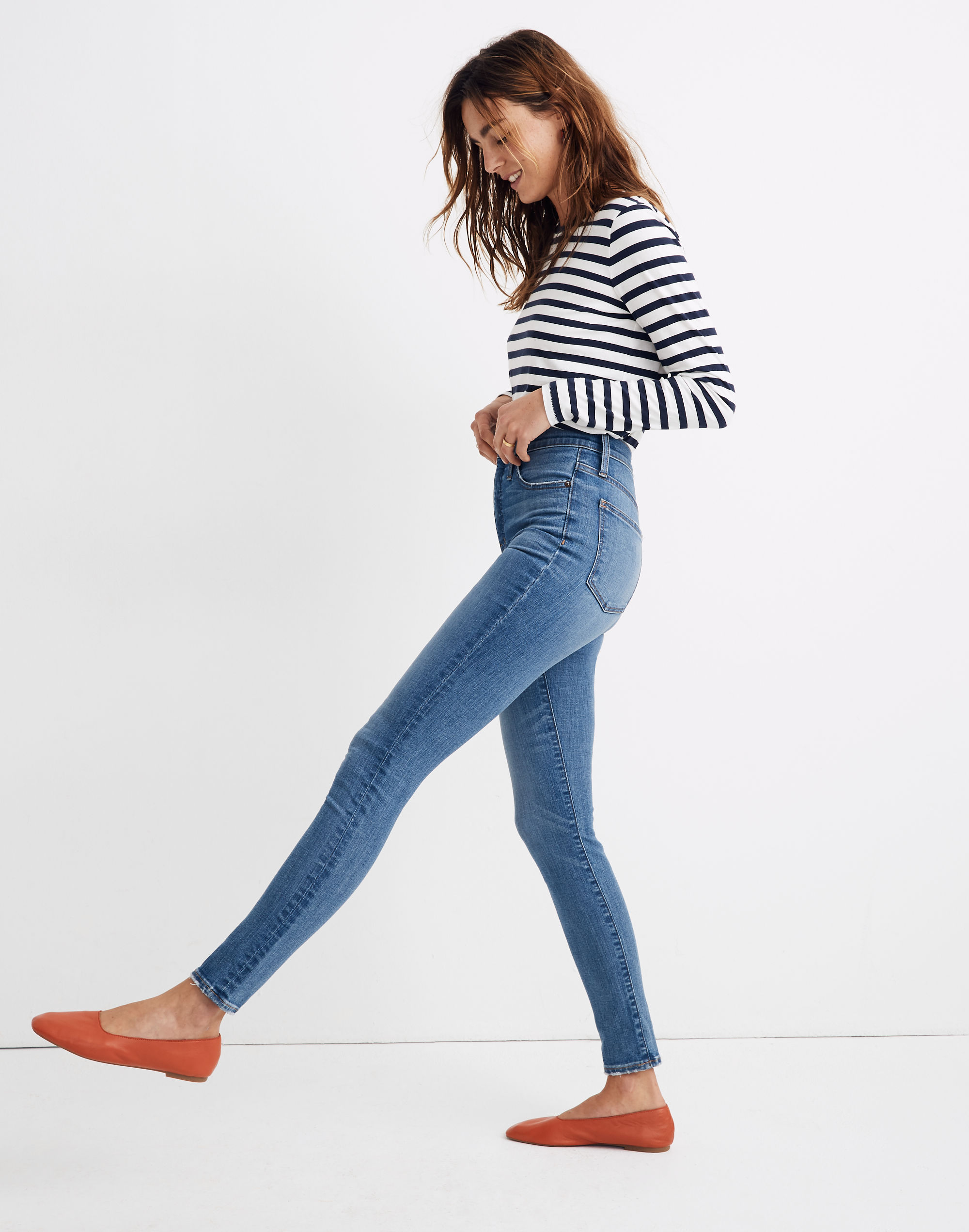 Tall 11" High-Rise Skinny Jeans in Maricopa Wash