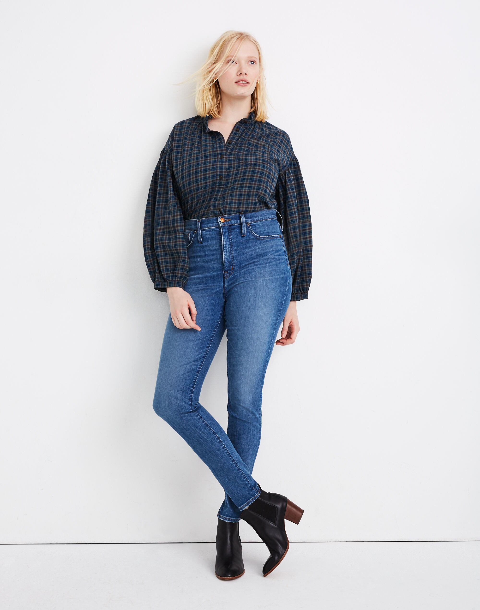 tall 11 high-rise skinny jeans in maricopa wash
