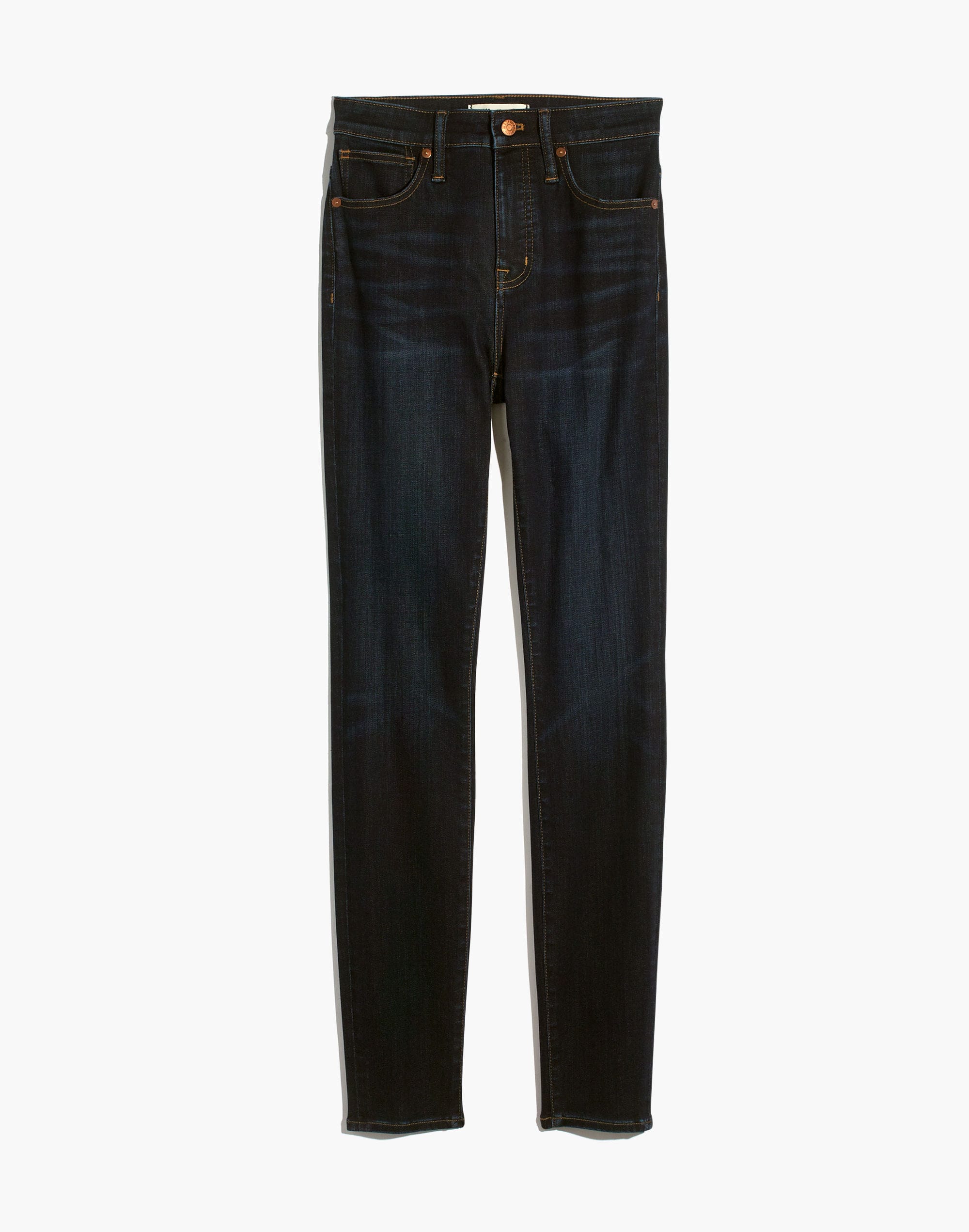 Curvy High-Rise Skinny Jeans in Larkspur Wash: TENCEL&trade; Denim Edition