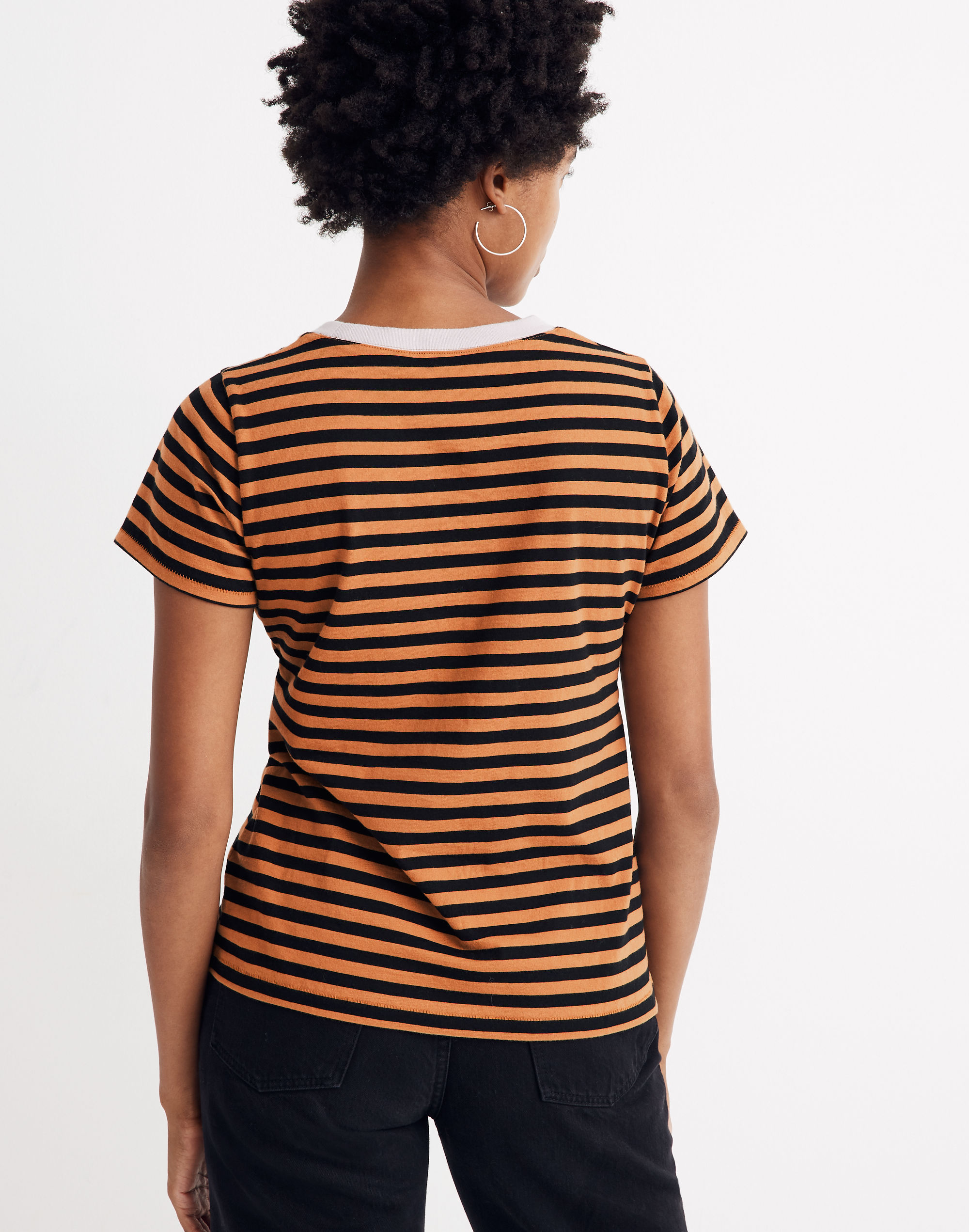 Northside Vintage Tee in Lark Stripe