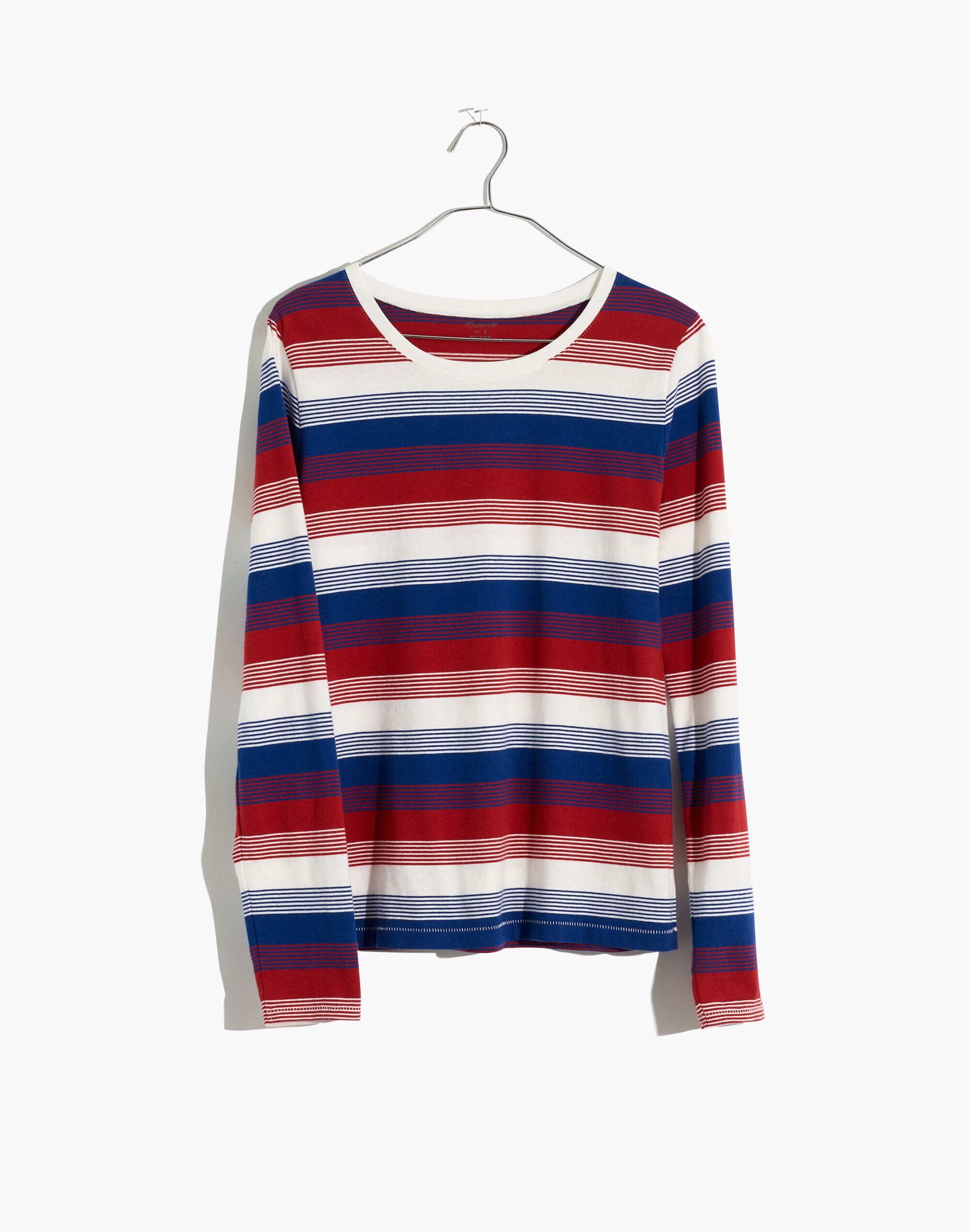 Northside Long-Sleeve Vintage Tee in Gene Stripe