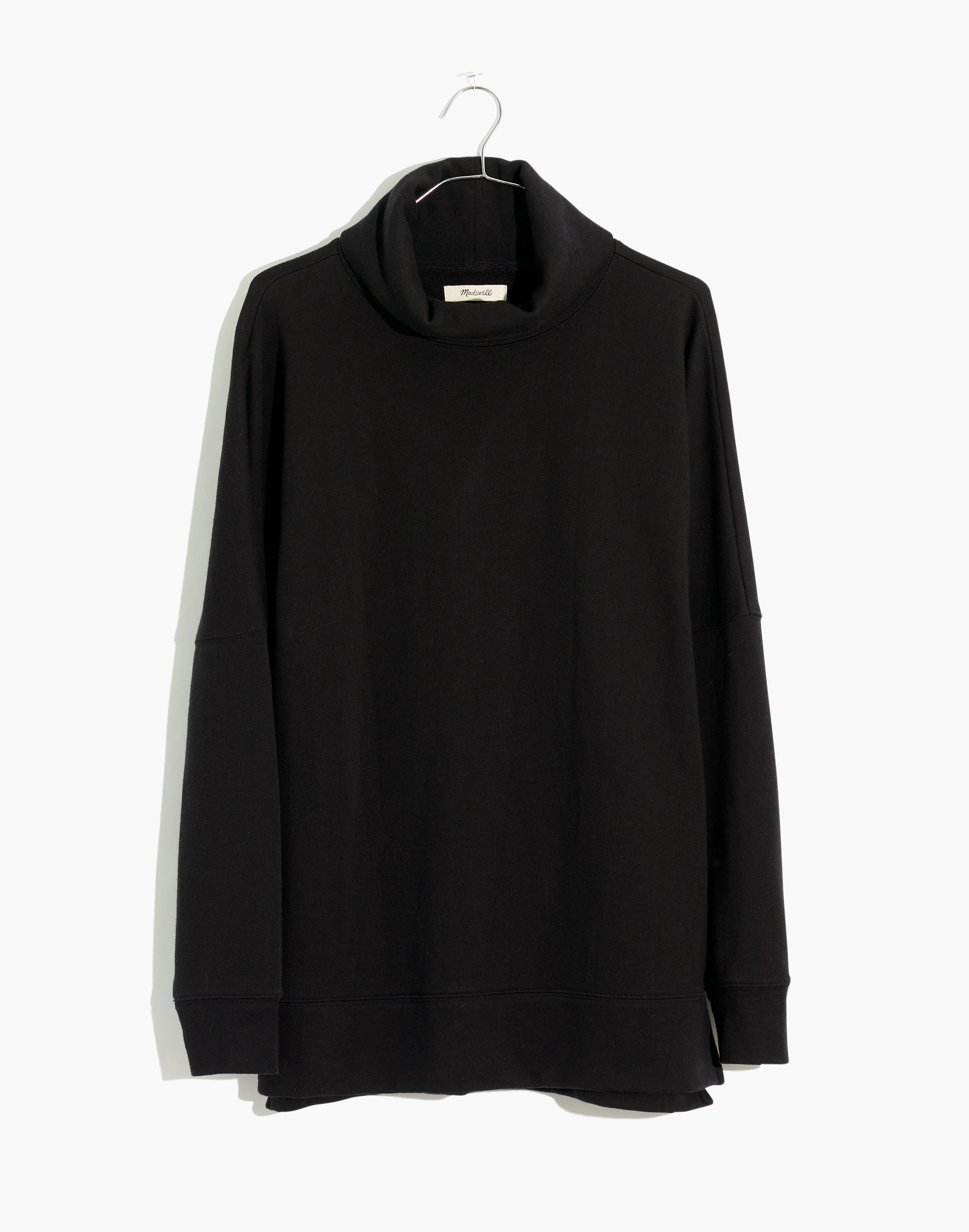 Turtleneck Tunic Sweatshirt