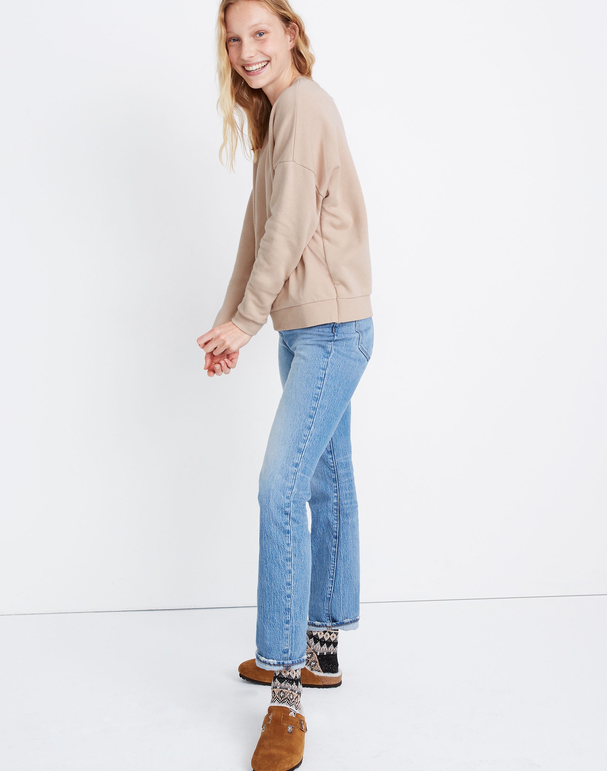 Recycled Cotton Oversized Sweatshirt