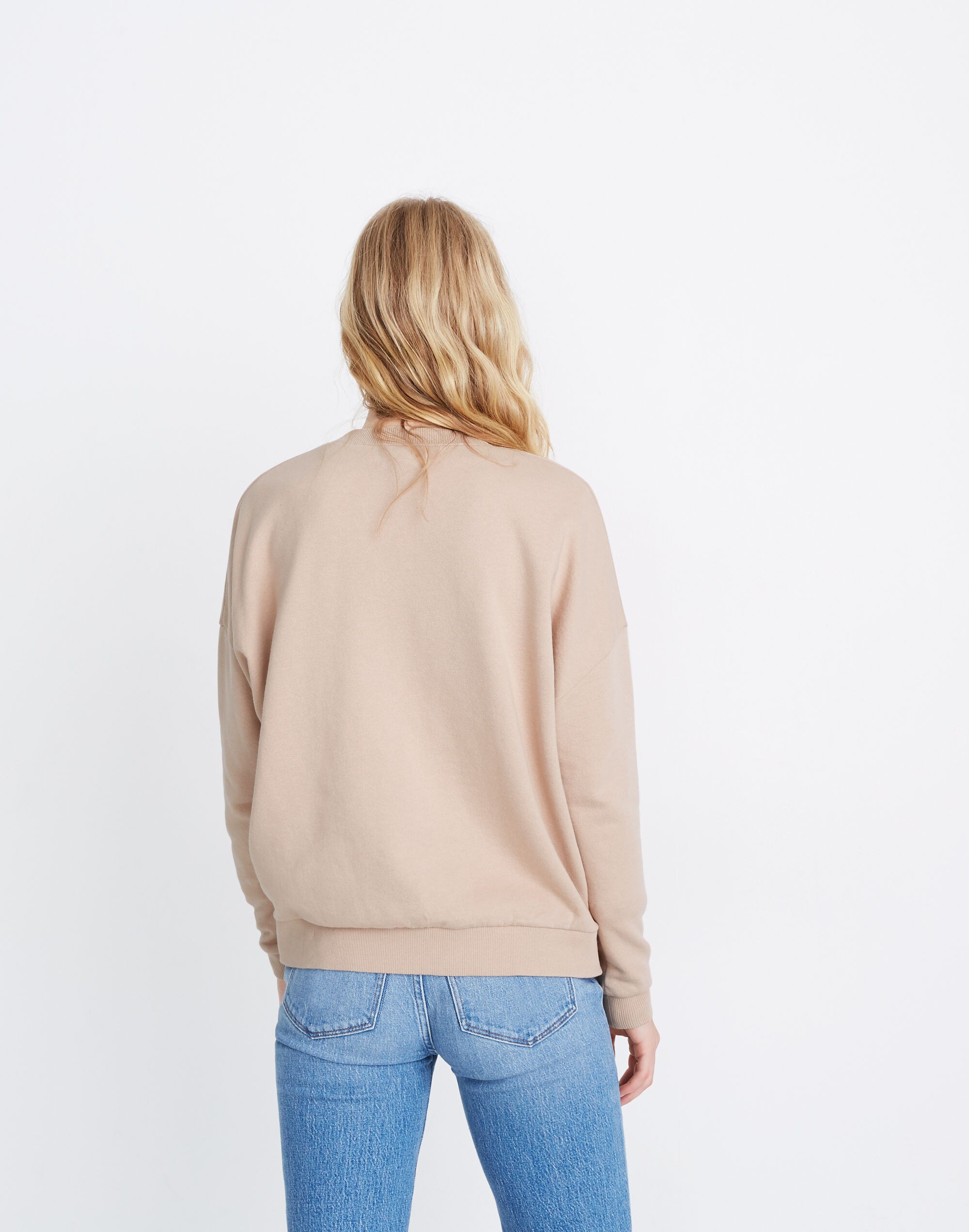 Recycled Cotton Oversized Sweatshirt
