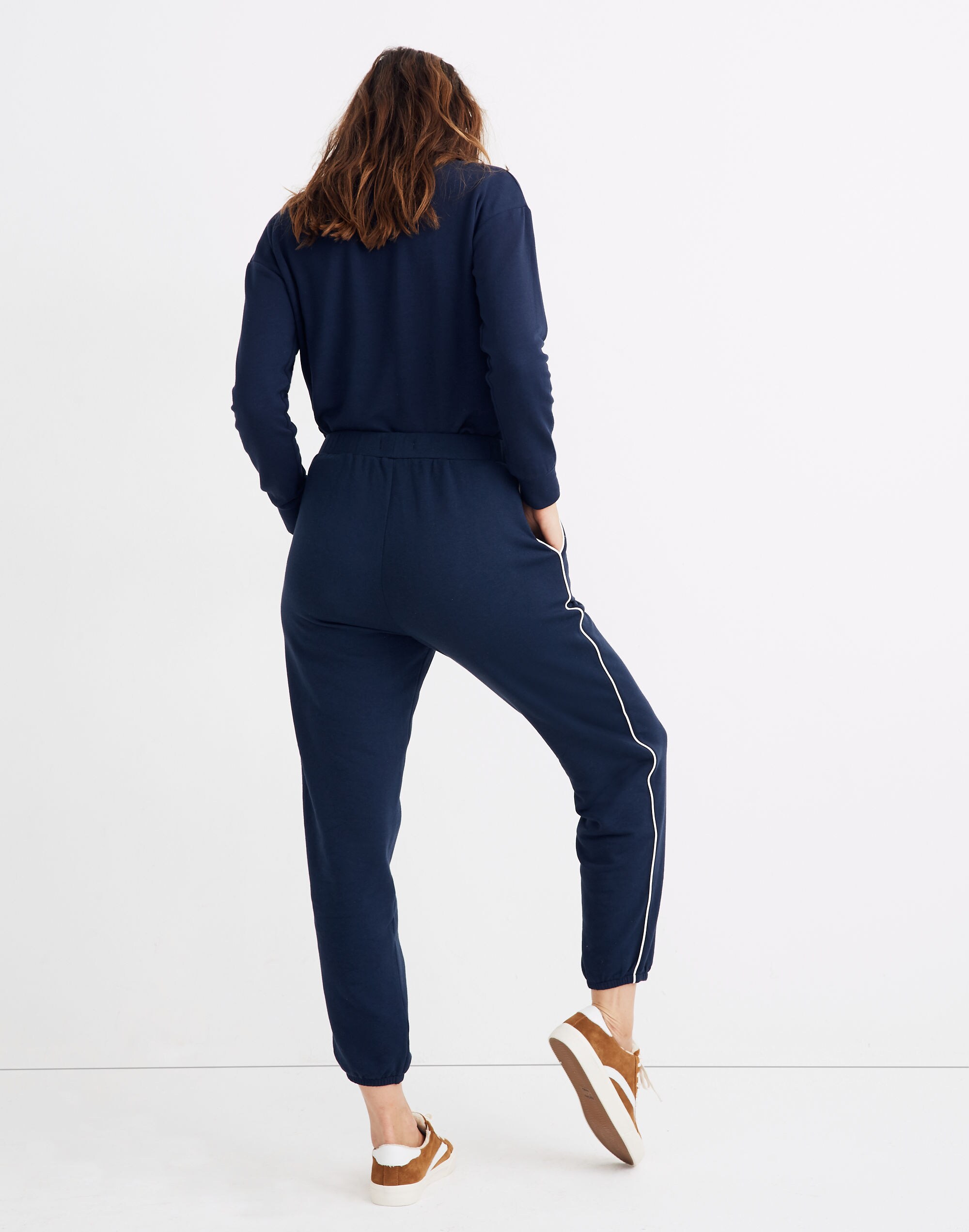 Piped Western Jogger Sweatpants