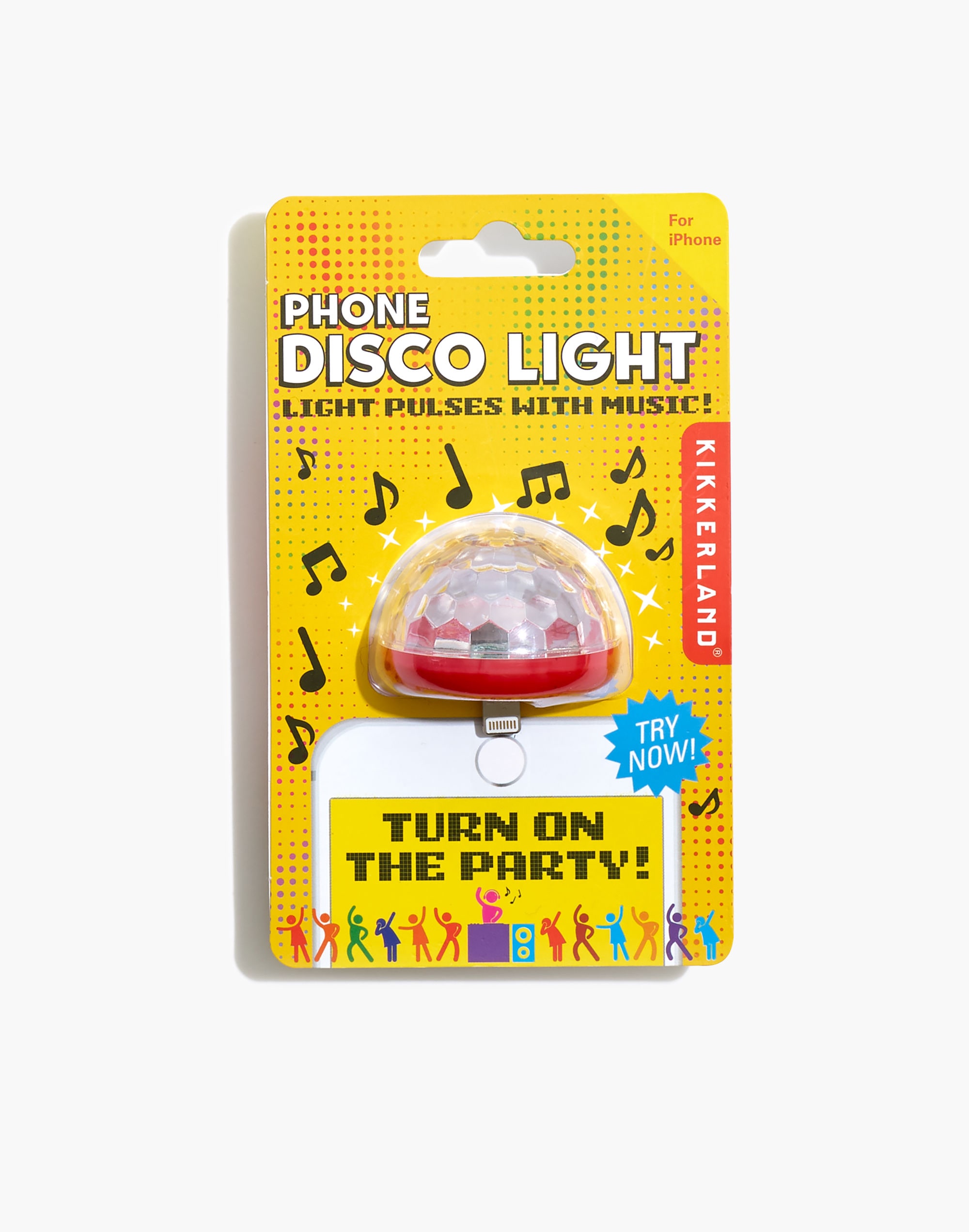 Kikkerland&reg; Disco Phone Light