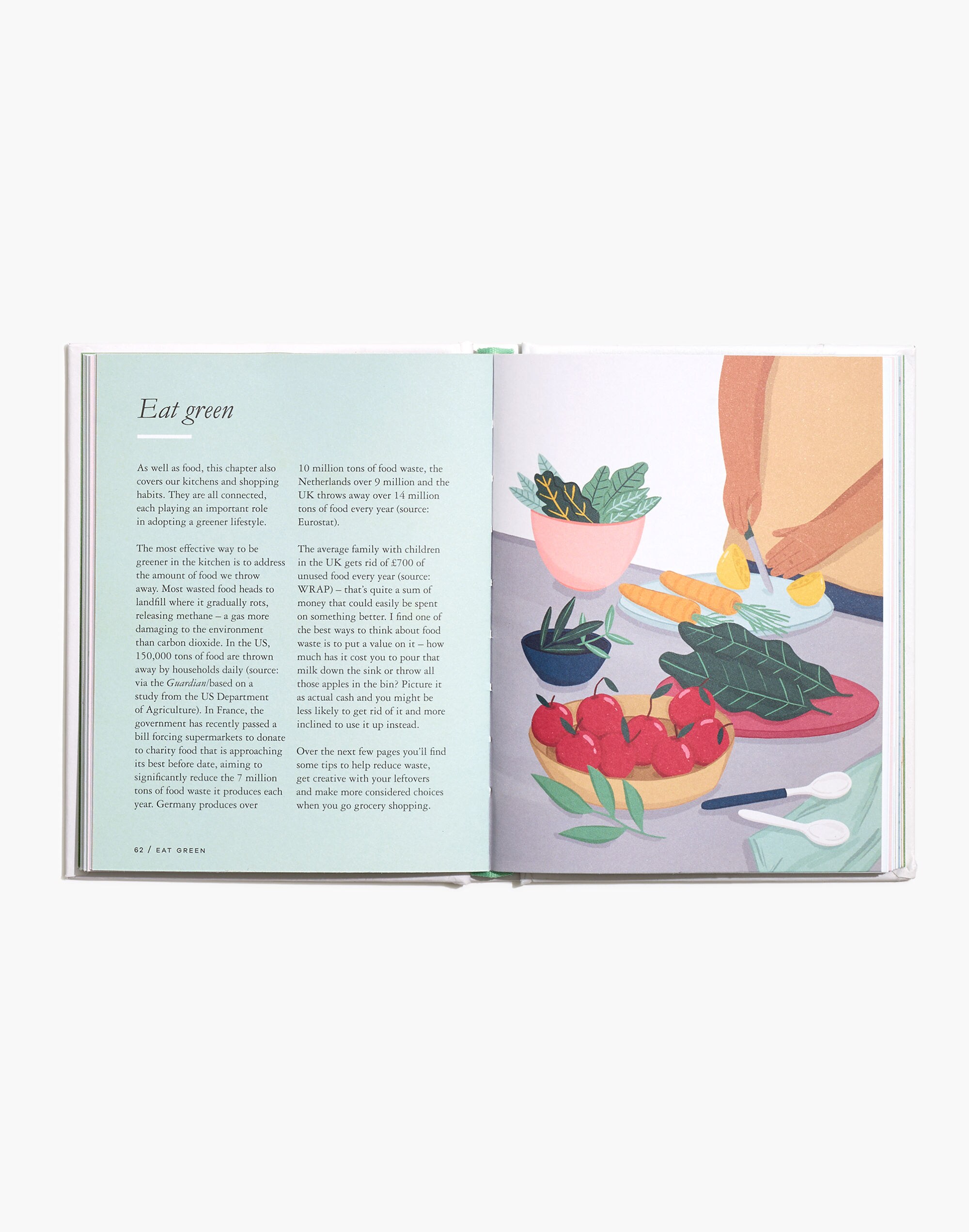 Live Green: 52 Steps for a More Sustainable Life Book