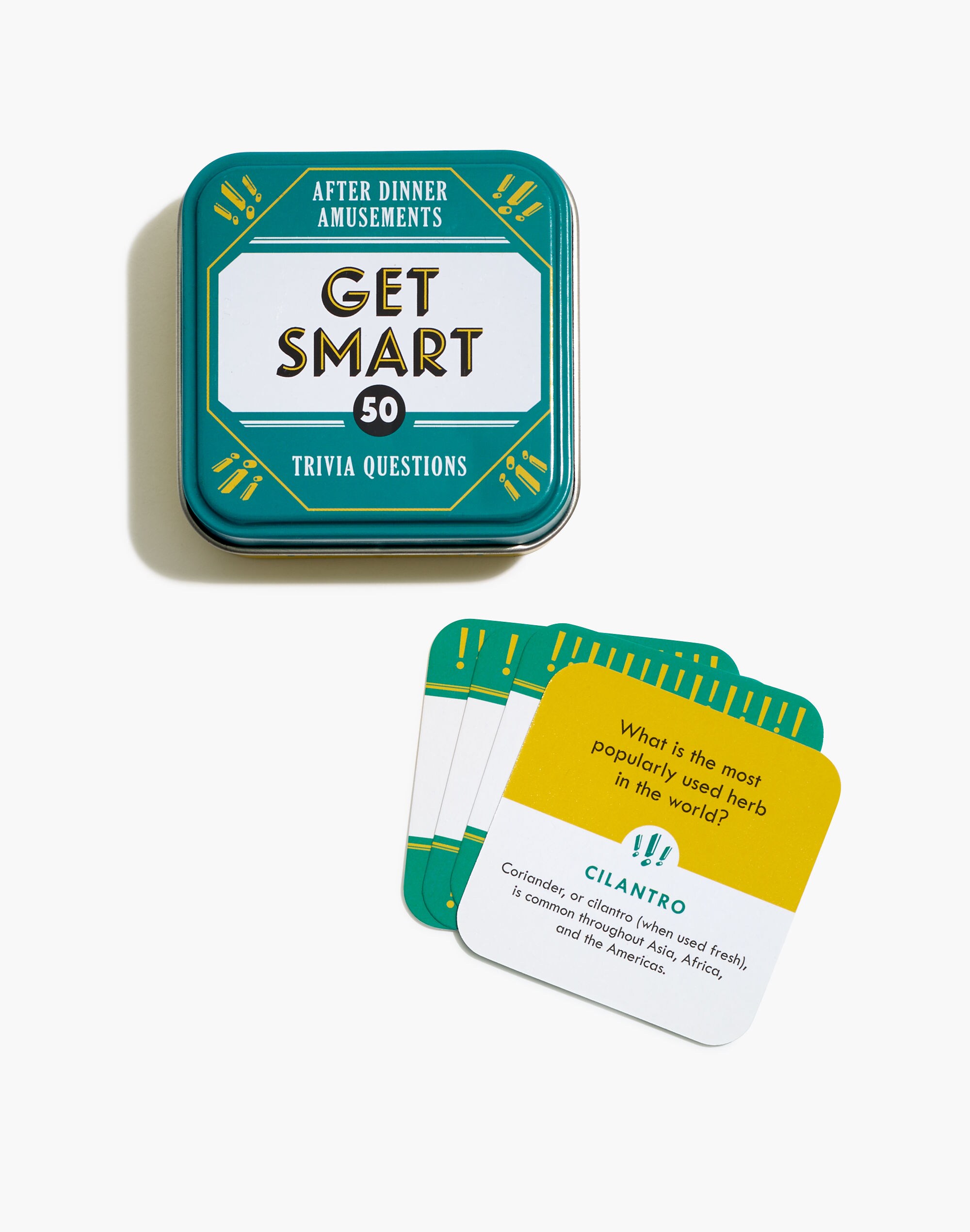 After Dinner Amusements Get Smart Trivia Game