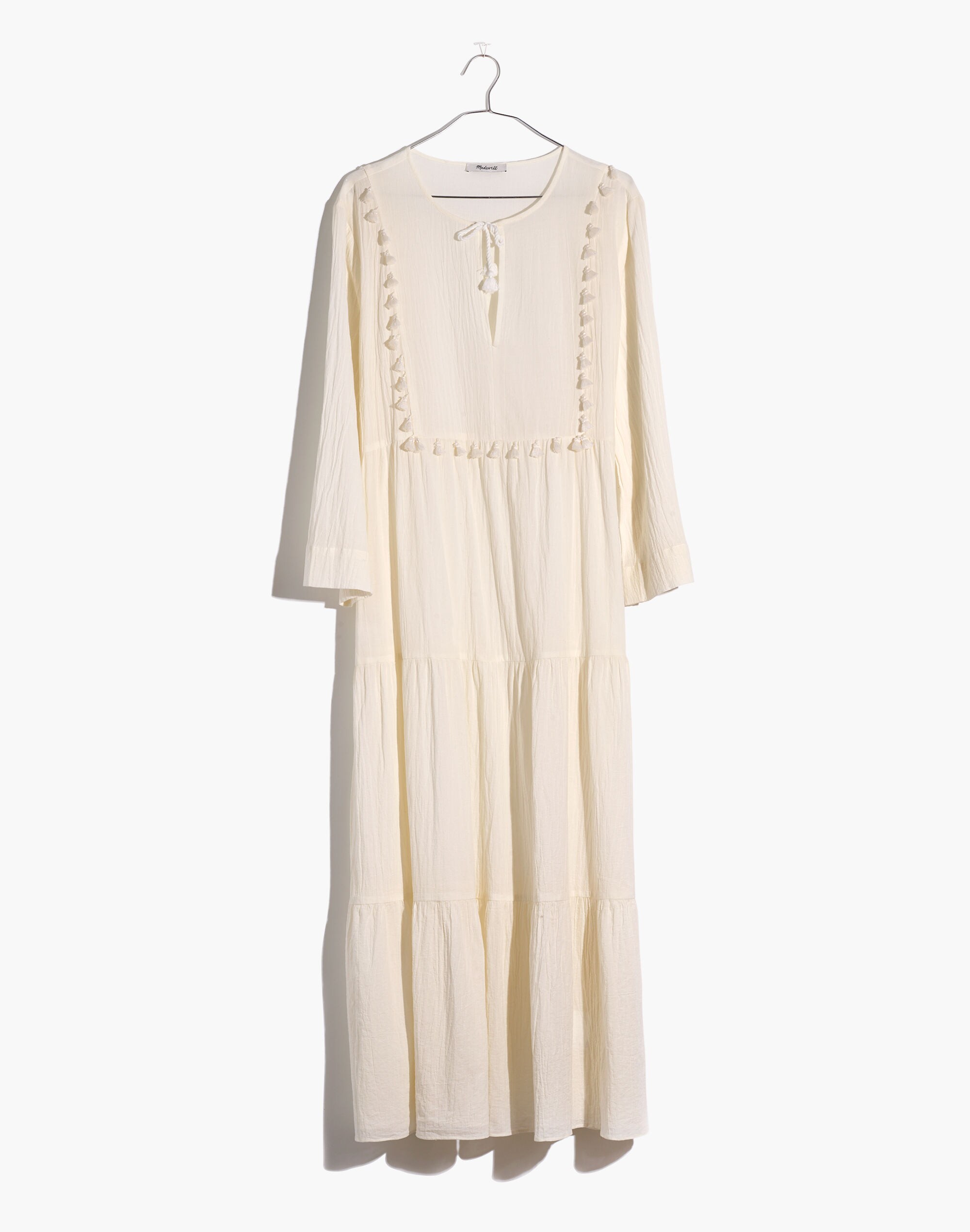 Tiered Cover-Up Caftan Dress
