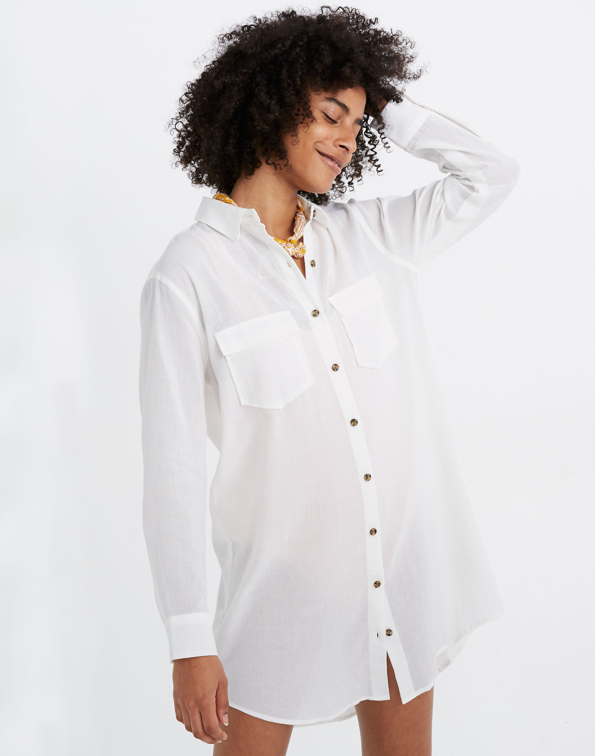 Cover-Up Shirtdress