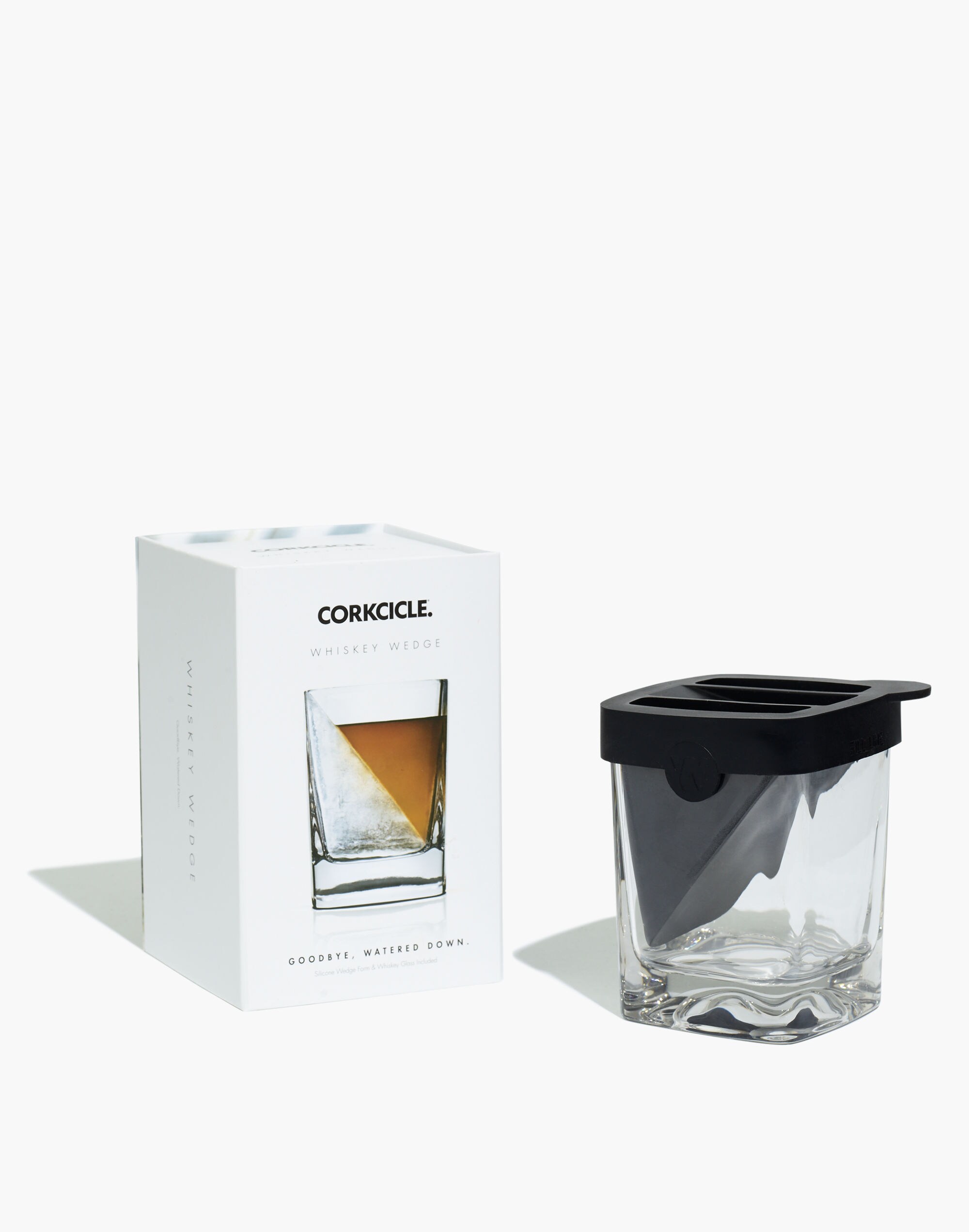Corkcicle&reg; Whiskey Wedge and Glass Kit