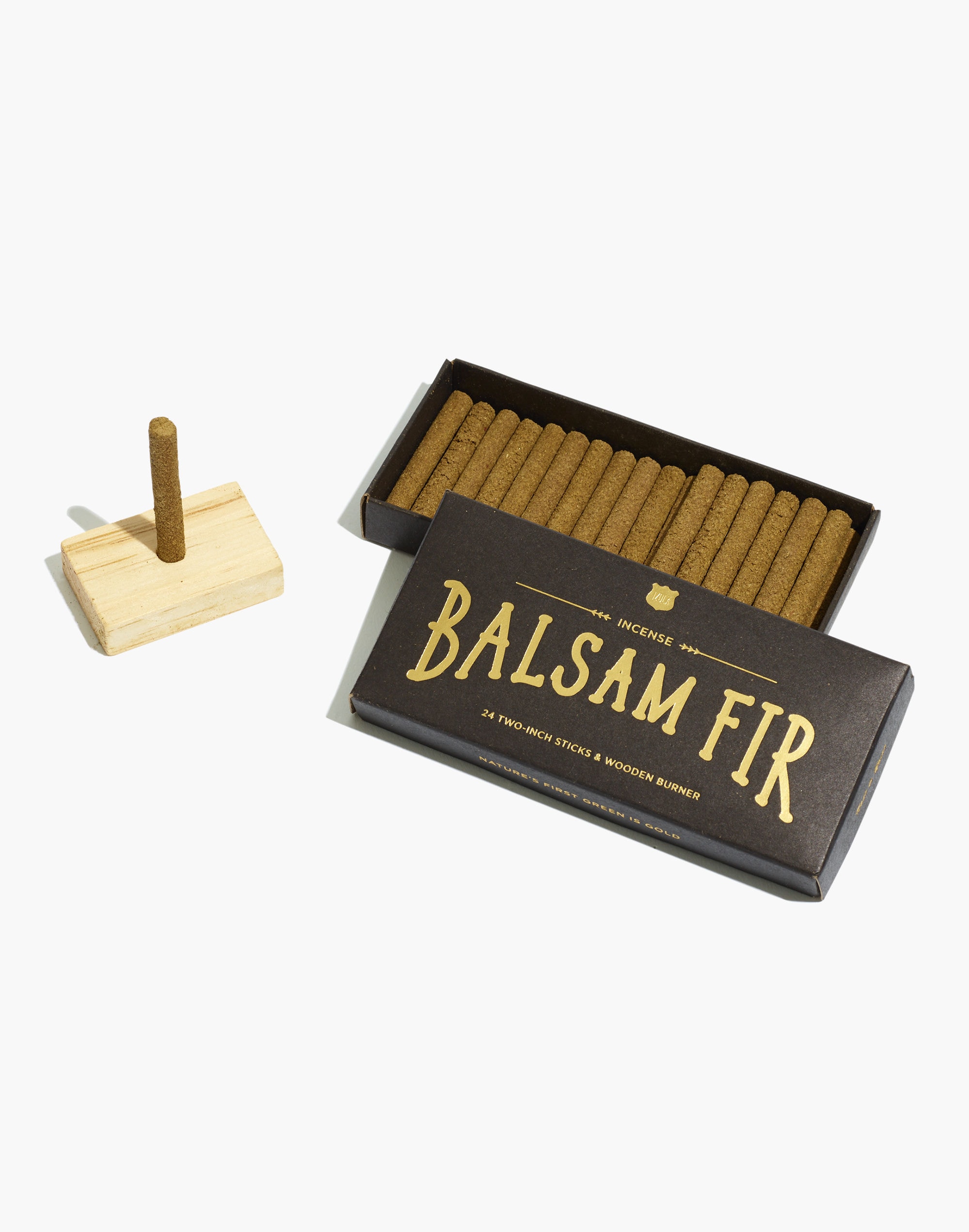 Izola&trade; Balsam Fir Incense and Burner Holder