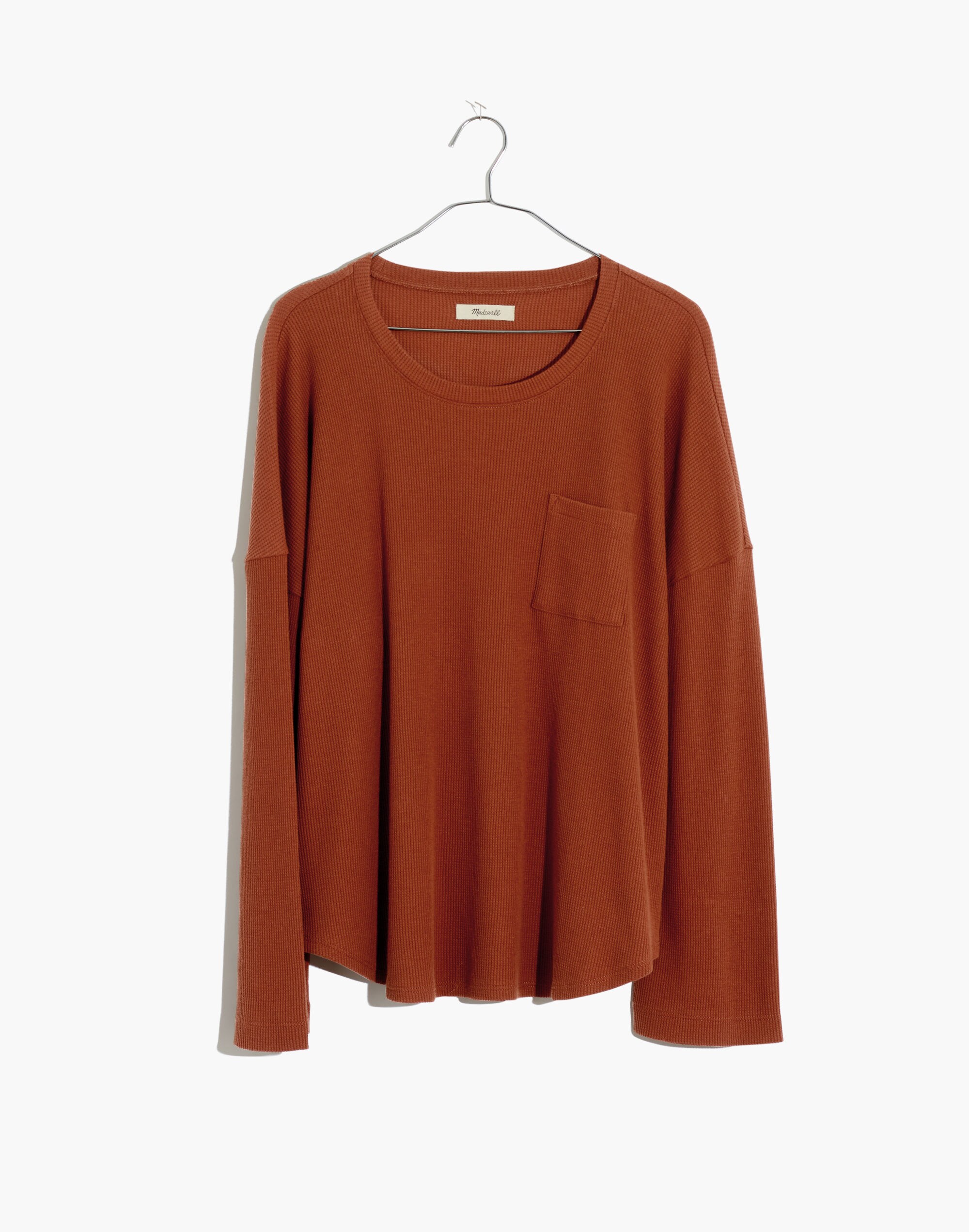 Waffle Knit Pajama Top