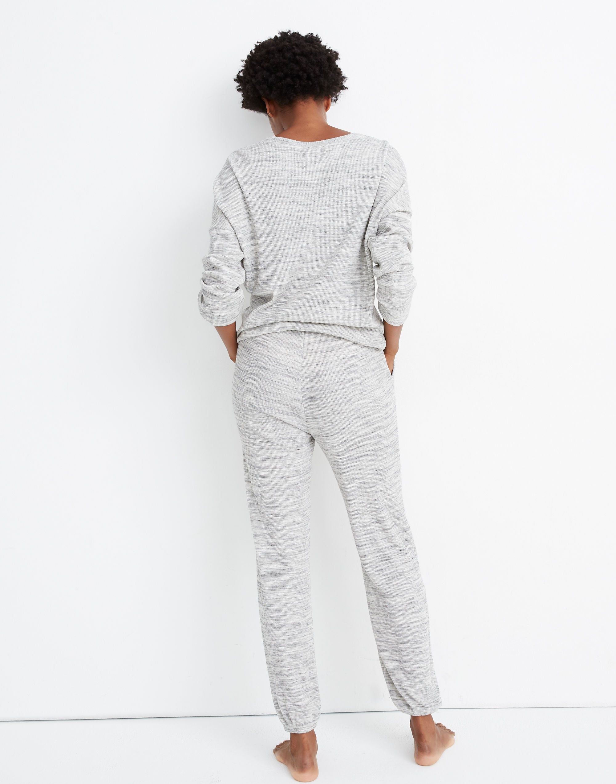 Waffle Knit Pajama Pants