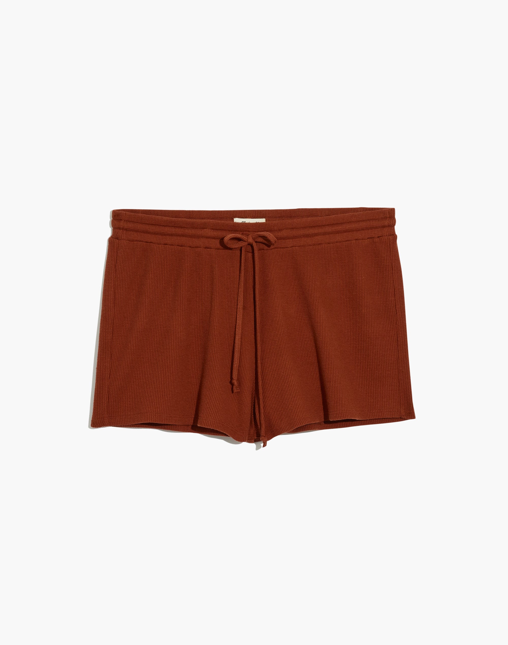Waffle Knit Pajama Sweatshorts