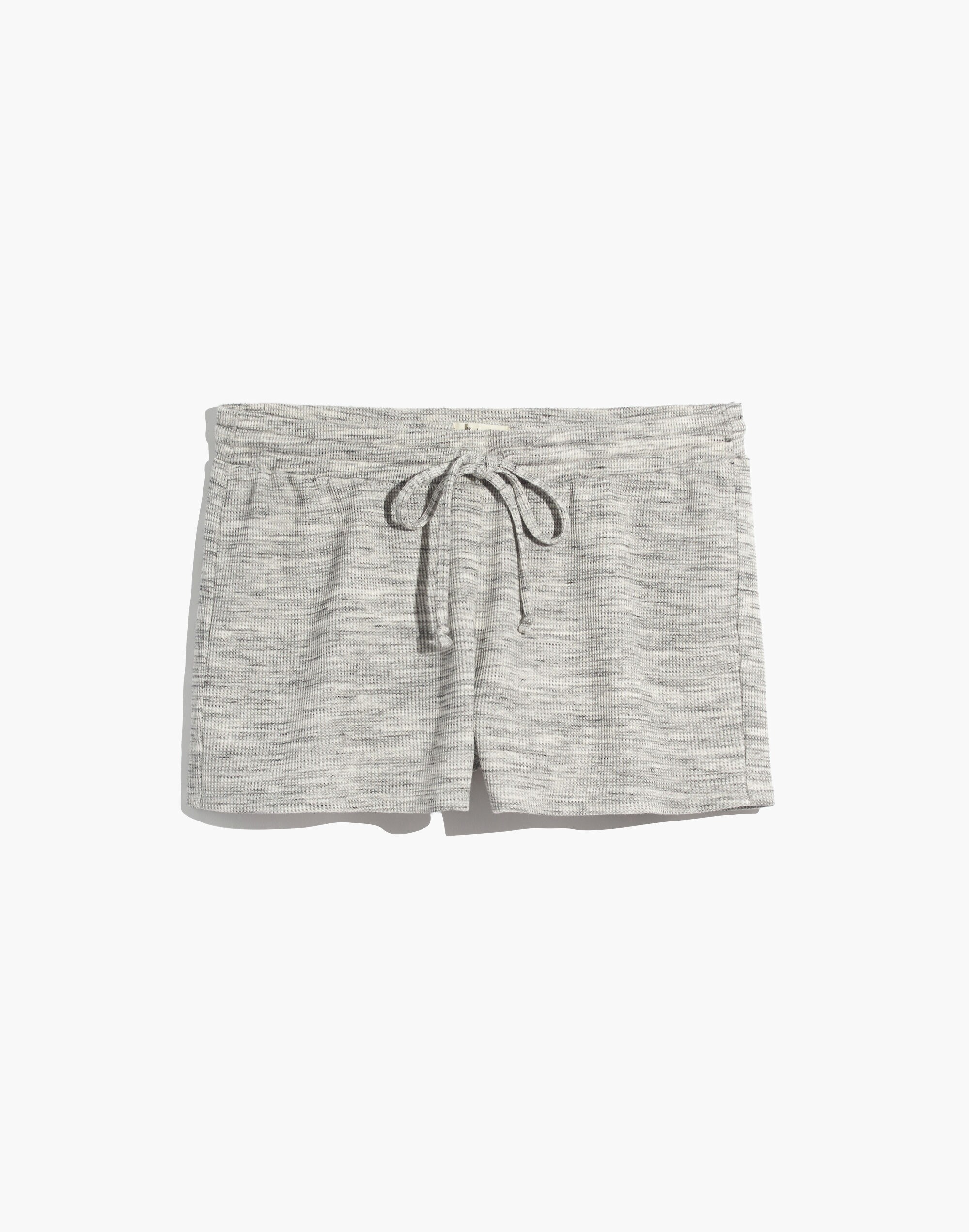 Waffle Knit Pajama Sweatshorts