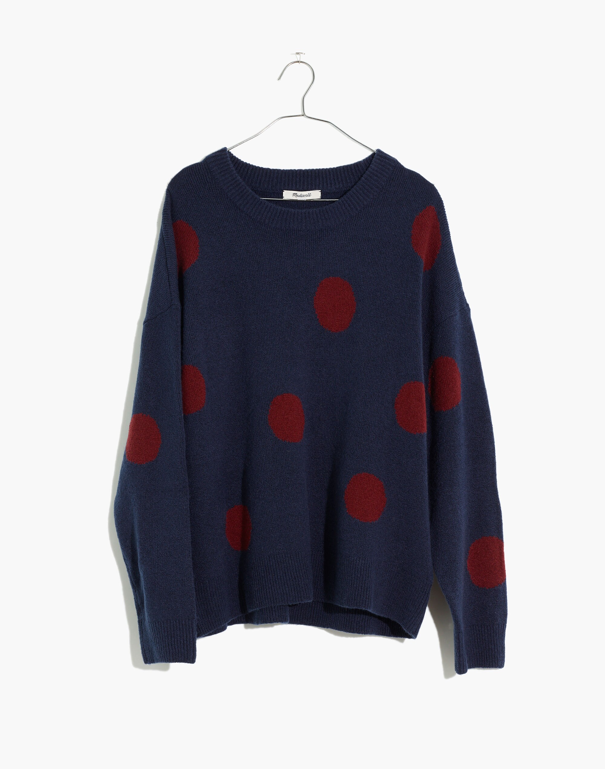 Dot Graystone Pullover Sweater in Coziest Yarn