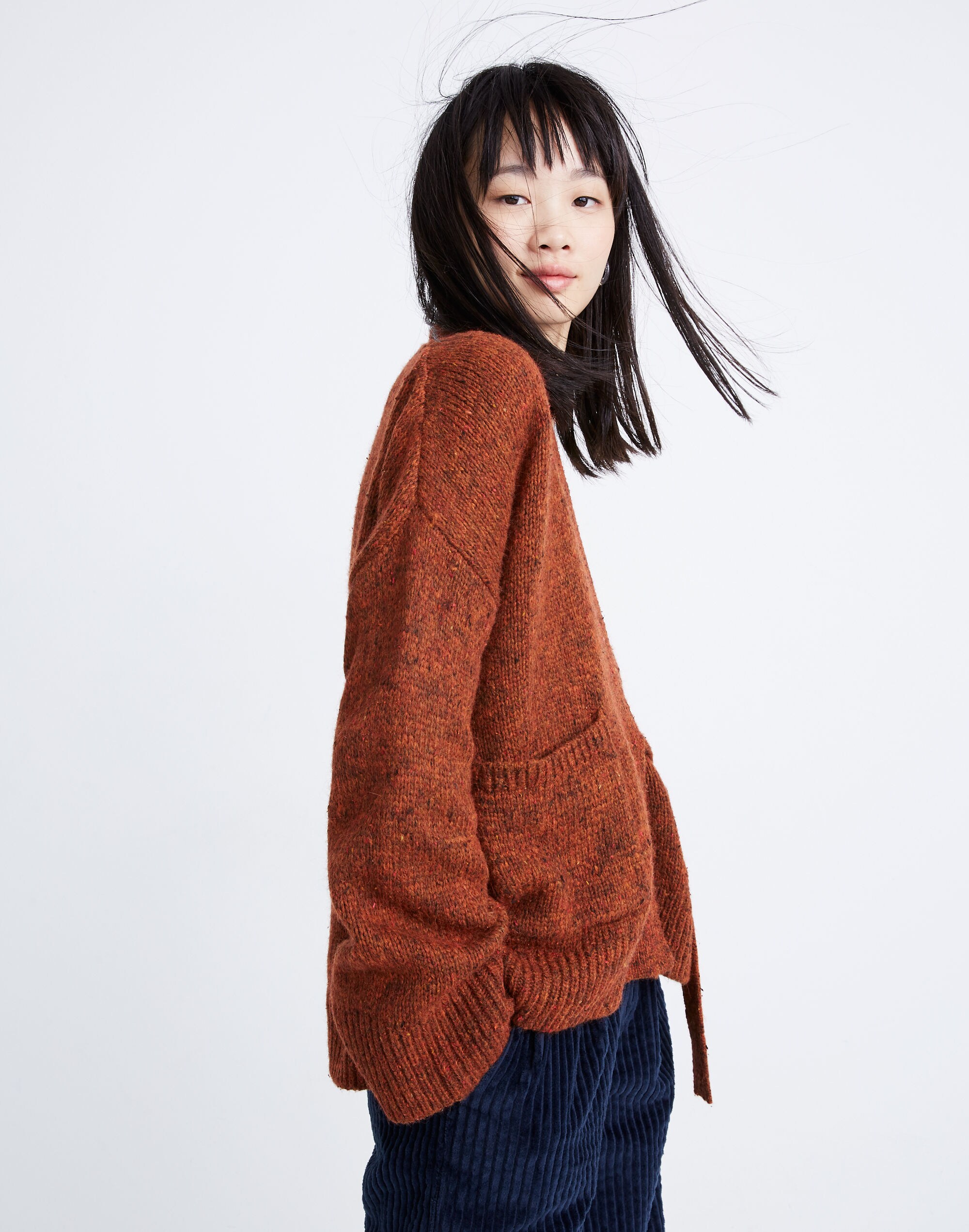 Loring Wrap Cardigan Sweater