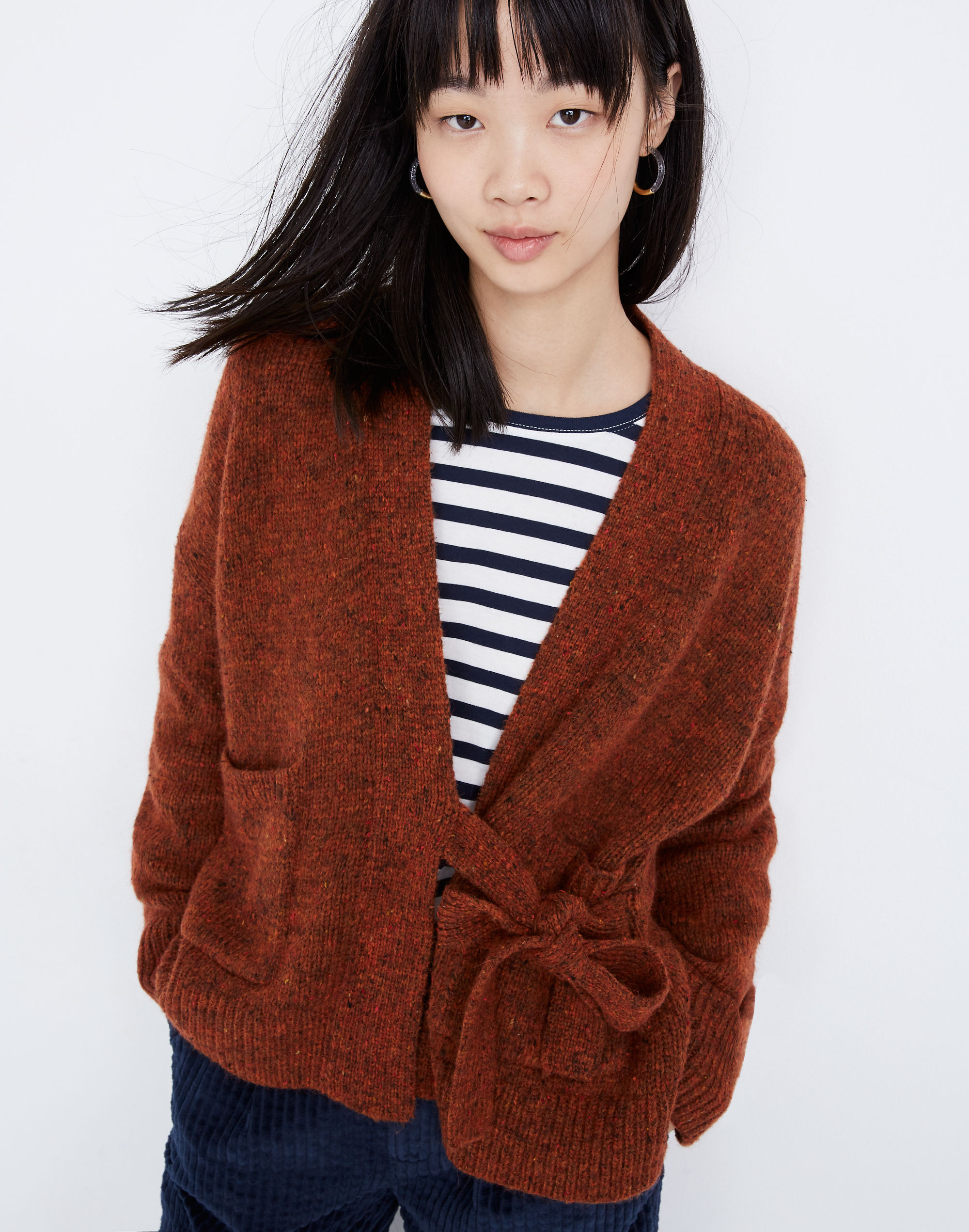 Loring Wrap Cardigan Sweater