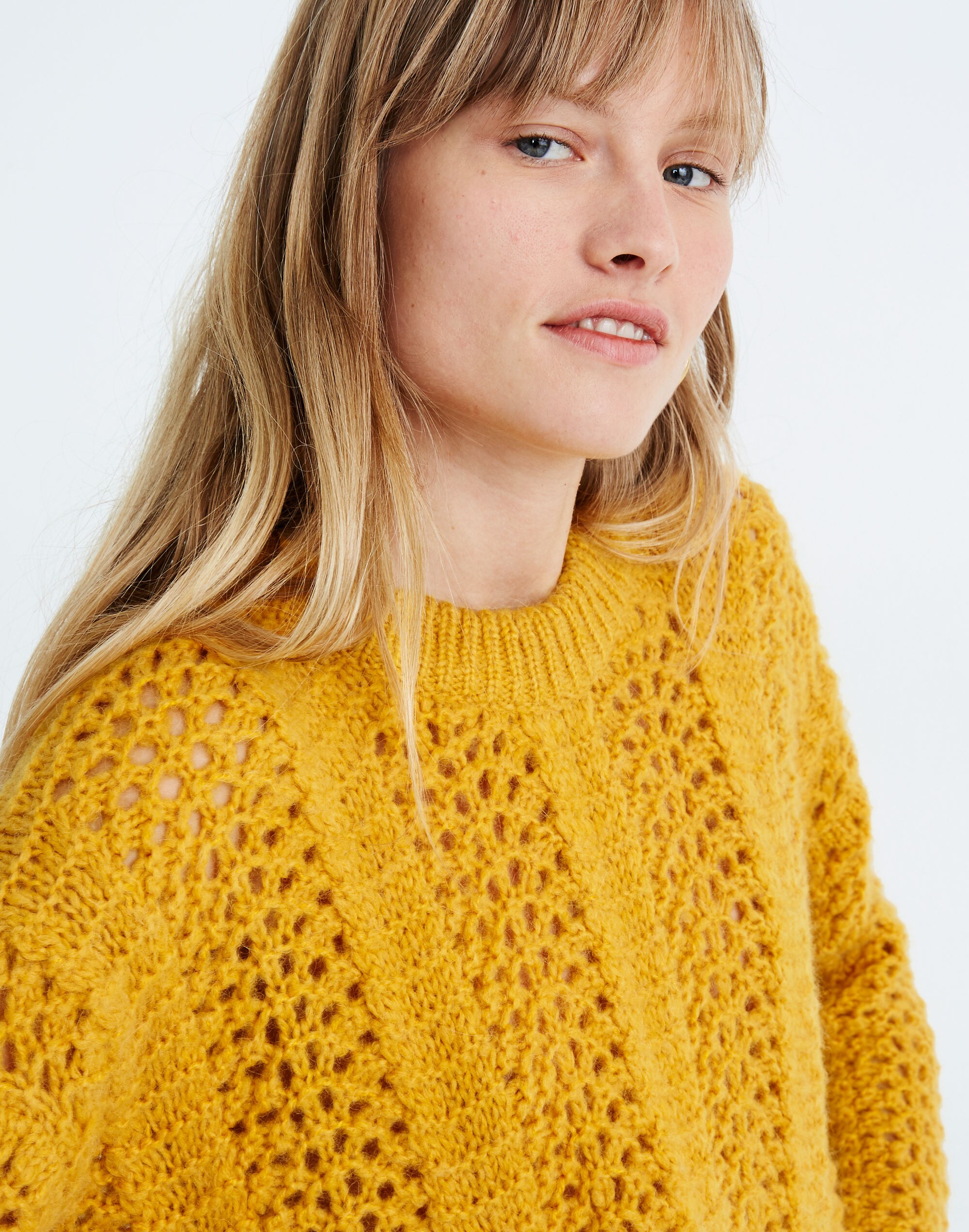 Windemere Pointelle Pullover Sweater