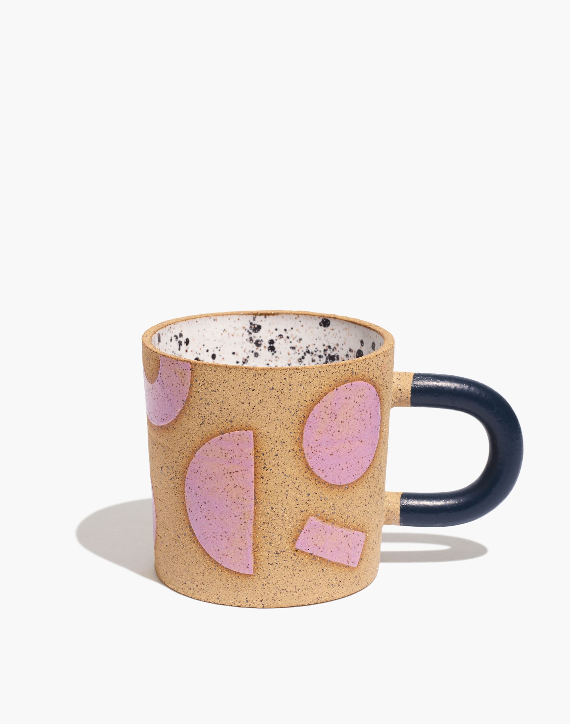 Recreation Center Purple Shapes Mug
