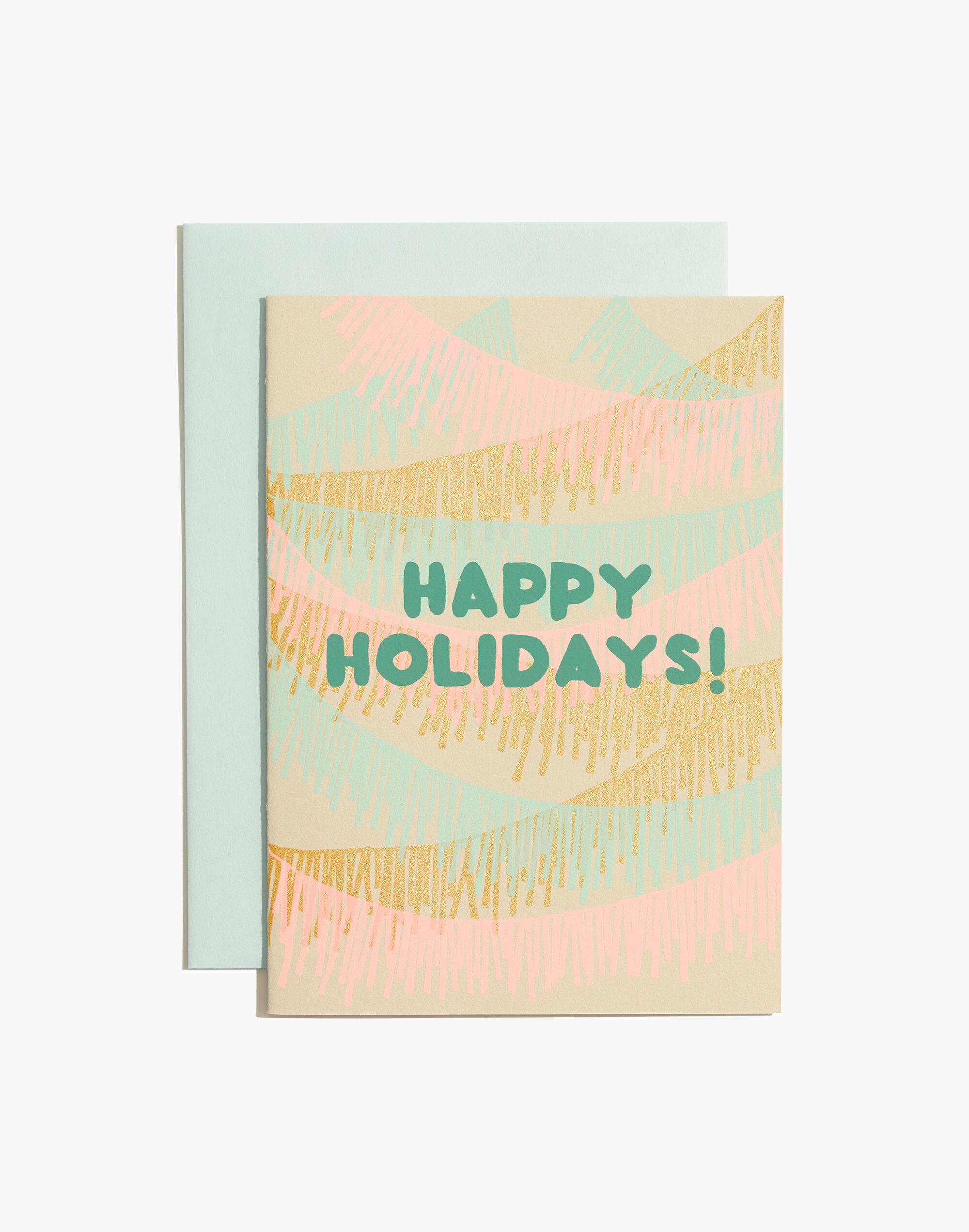 Gold Teeth Brooklyn Holiday Banner Card