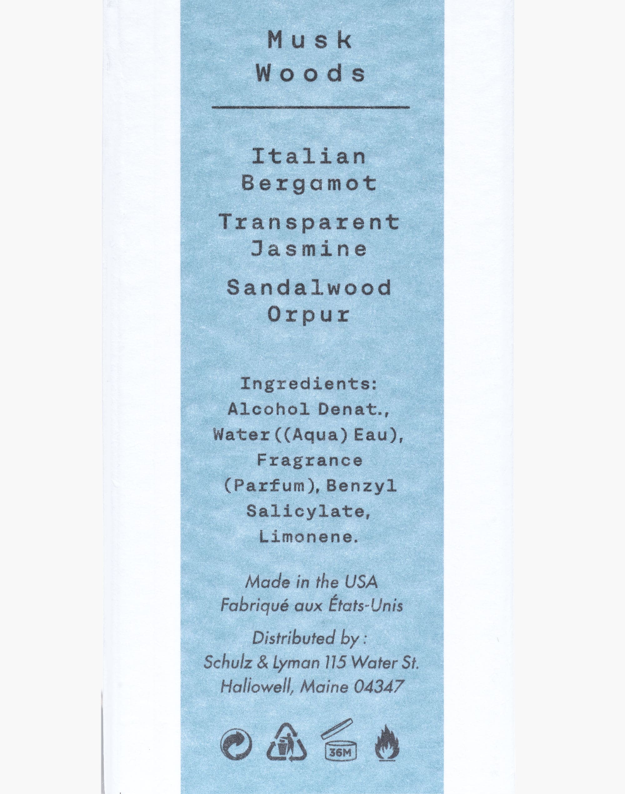 Madewell Indigo Fragrance Travel Spray