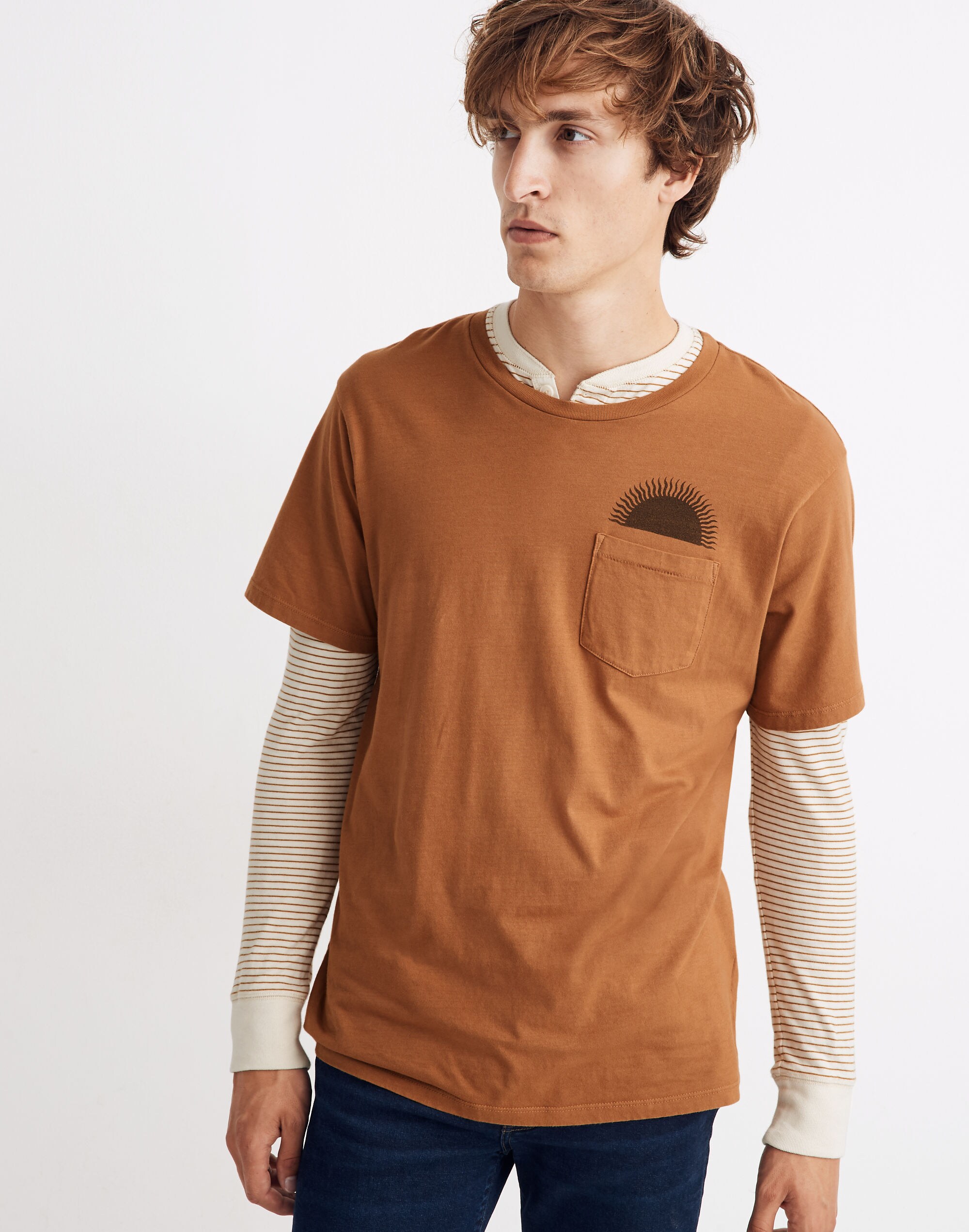 Mollusk&reg; Country Sun Graphic Pocket Tee