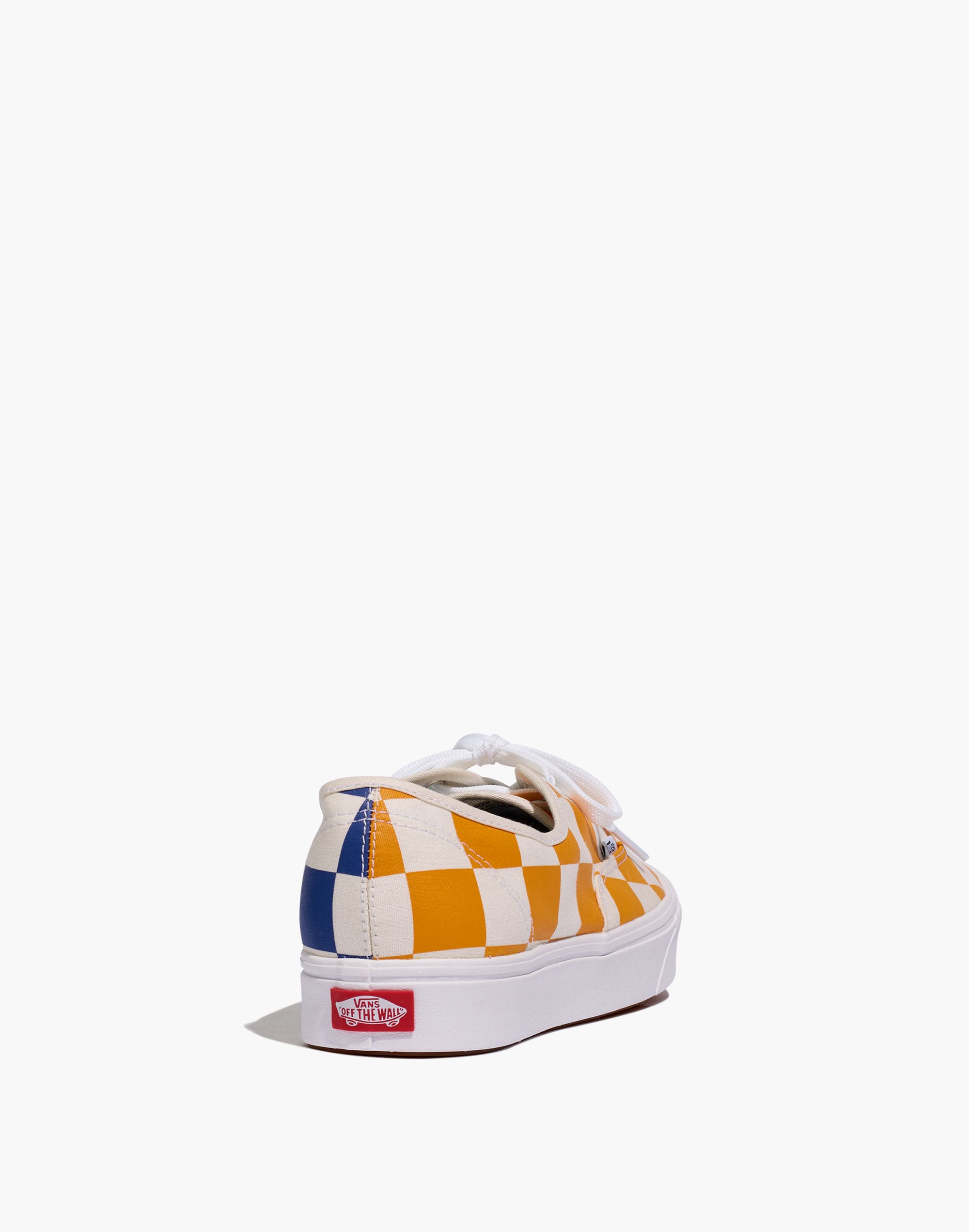 Vans&reg; Unisex Authentic Comfycush Sneakers in Big Checkerboard