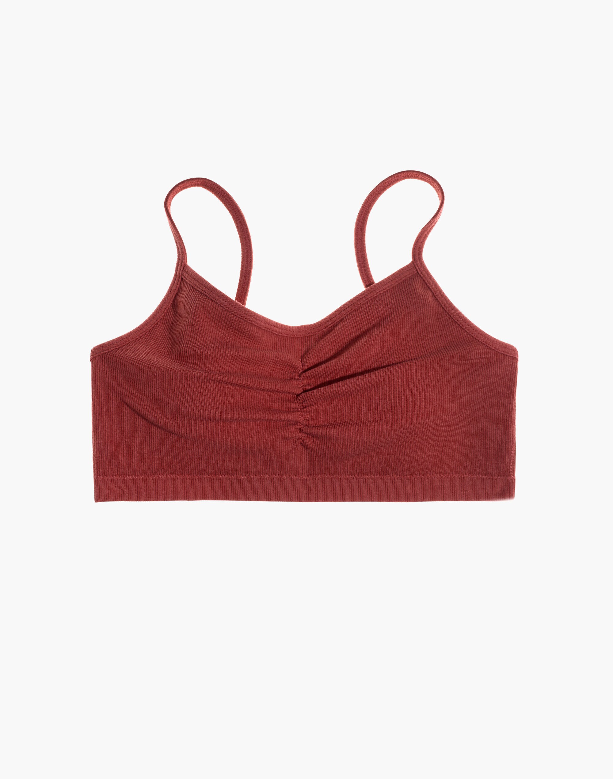 Seamless Rib Kaitlin Pull-On Bralette