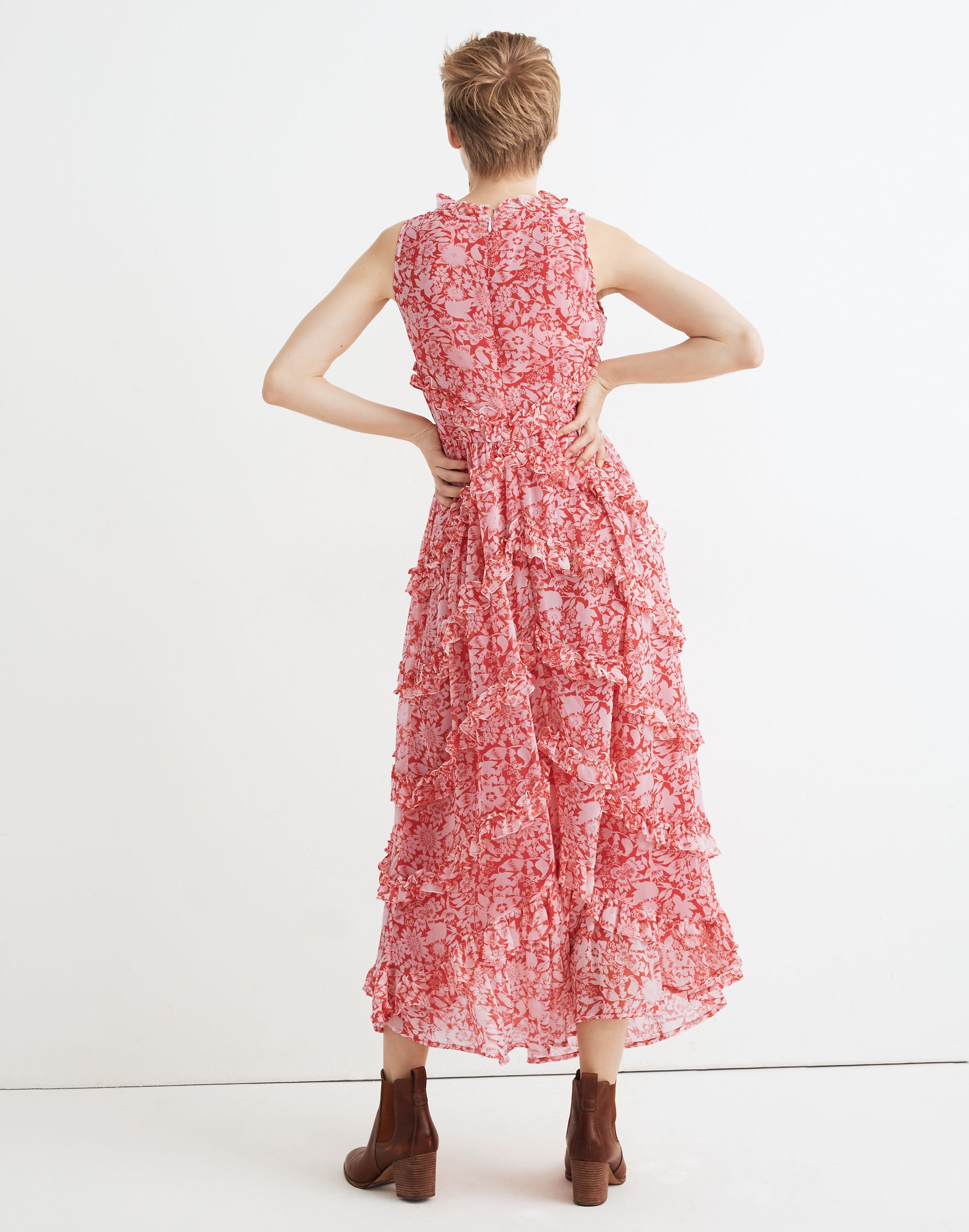Banjanan Gizela Ruffled Maxi Dress