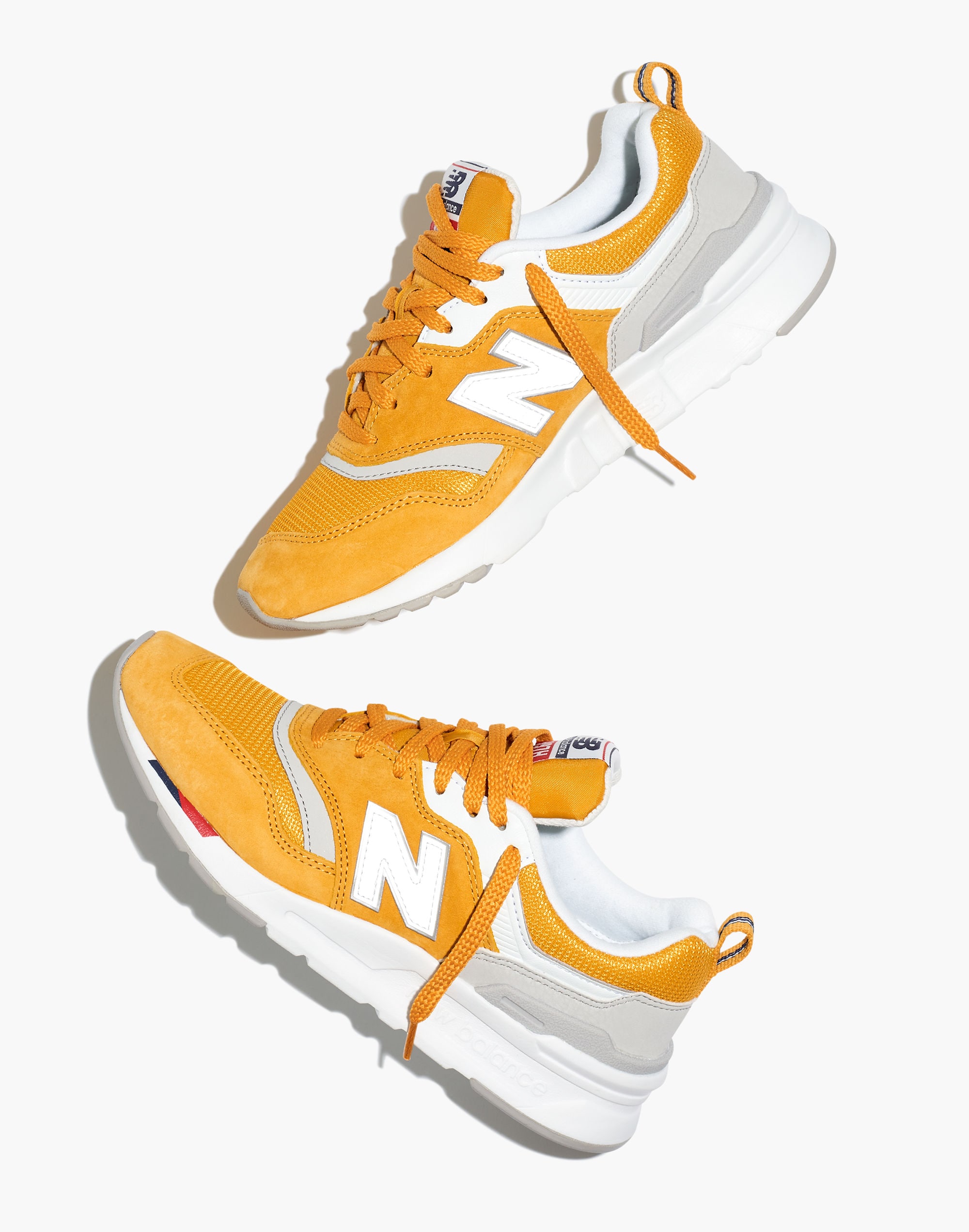 New Balance&reg; 997H Classic Sneakers in Gold Suede