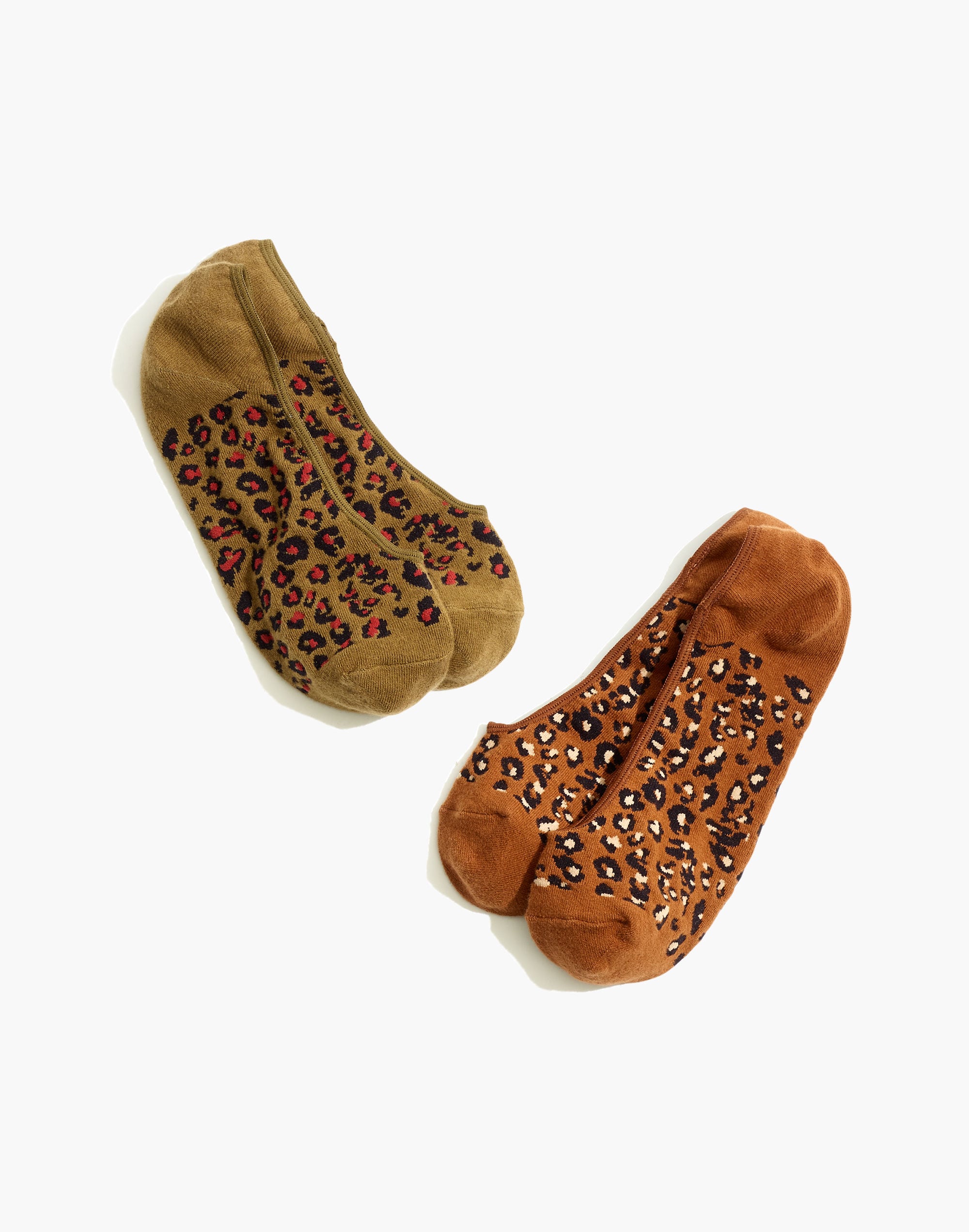 two-pack jungle cat low-profile socks