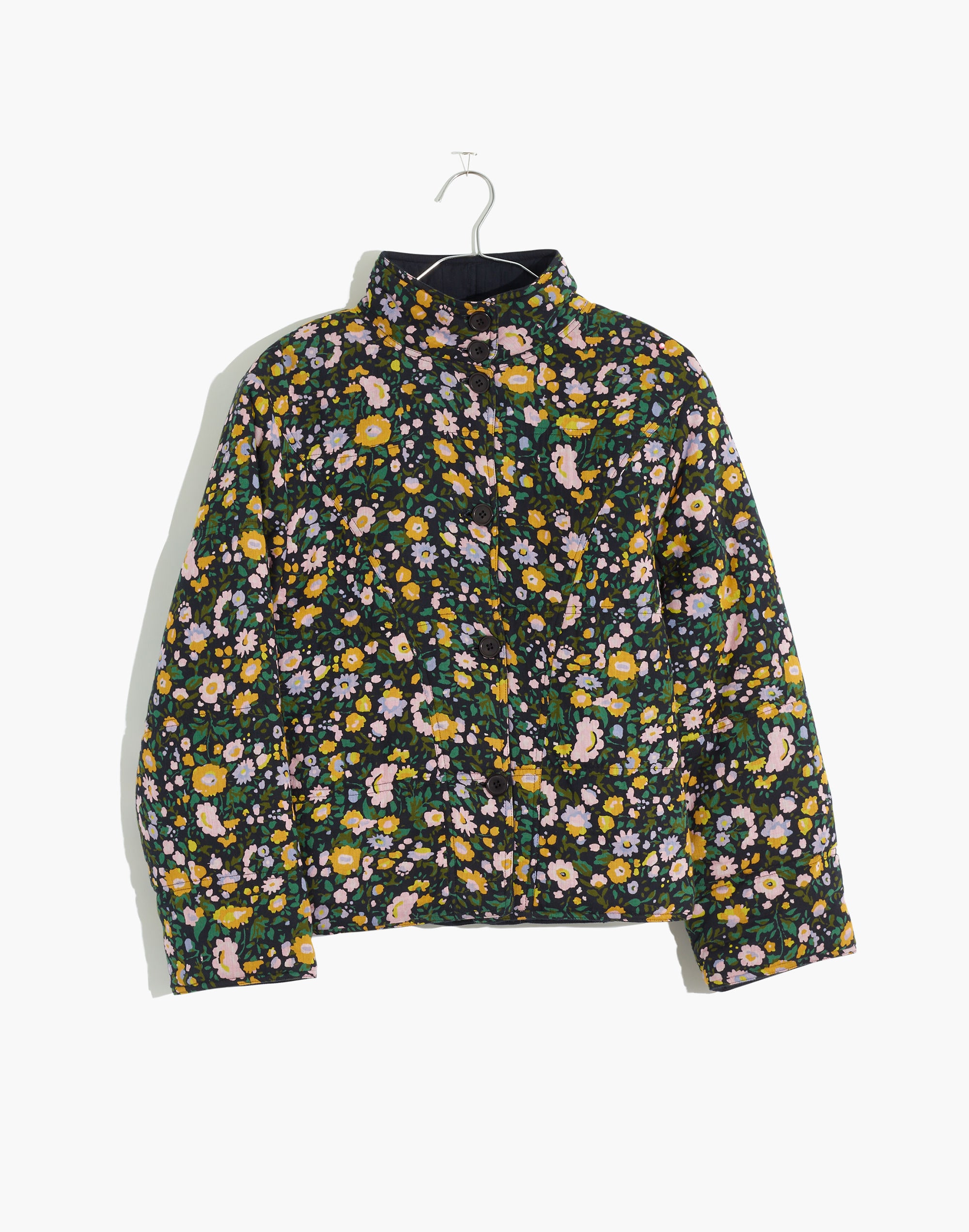 Apiece Apart&trade; Floral Quilted Jacket