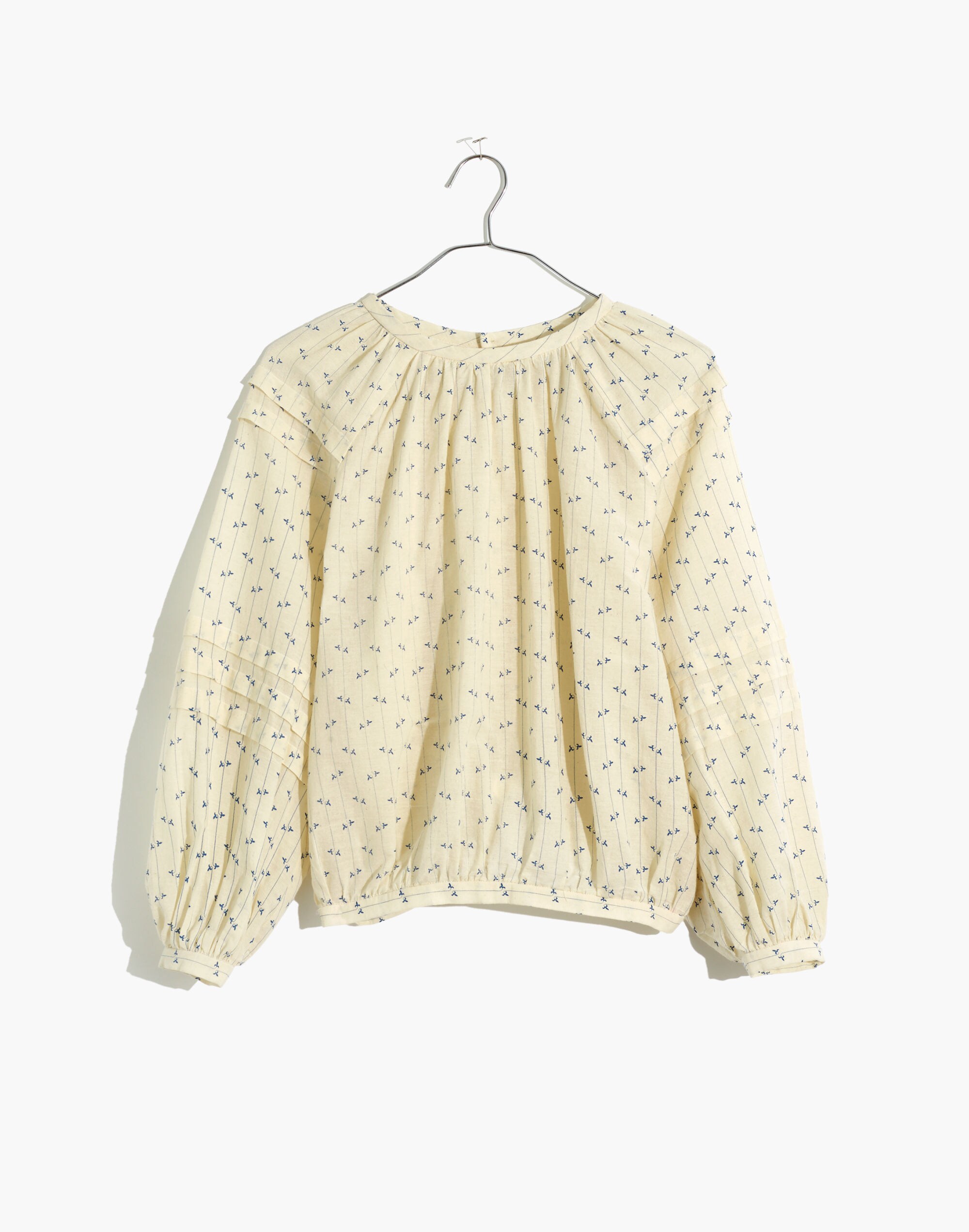 Caron Callahan&trade; Leona Pintuck Button-Back Top